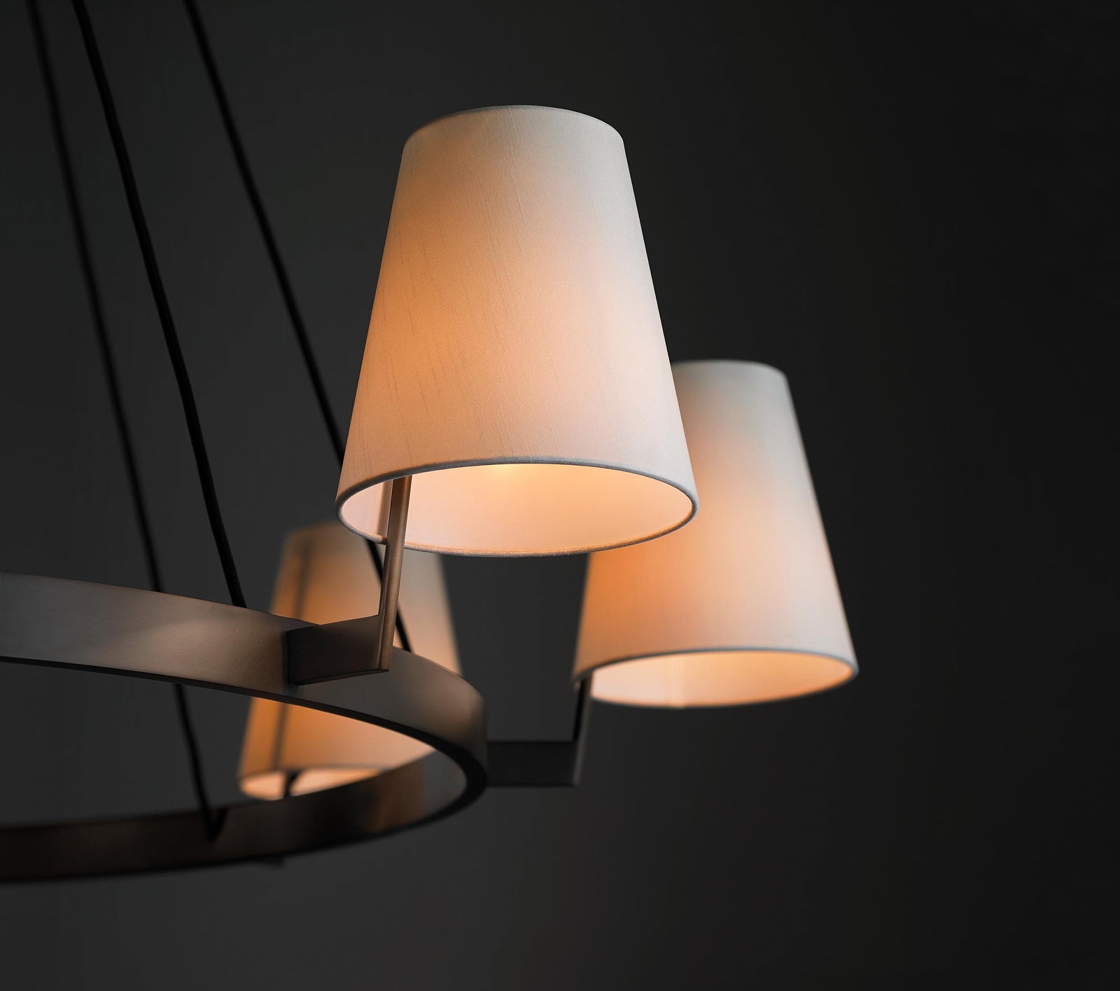 3D Corniche Circular Chandelier - Cueteks