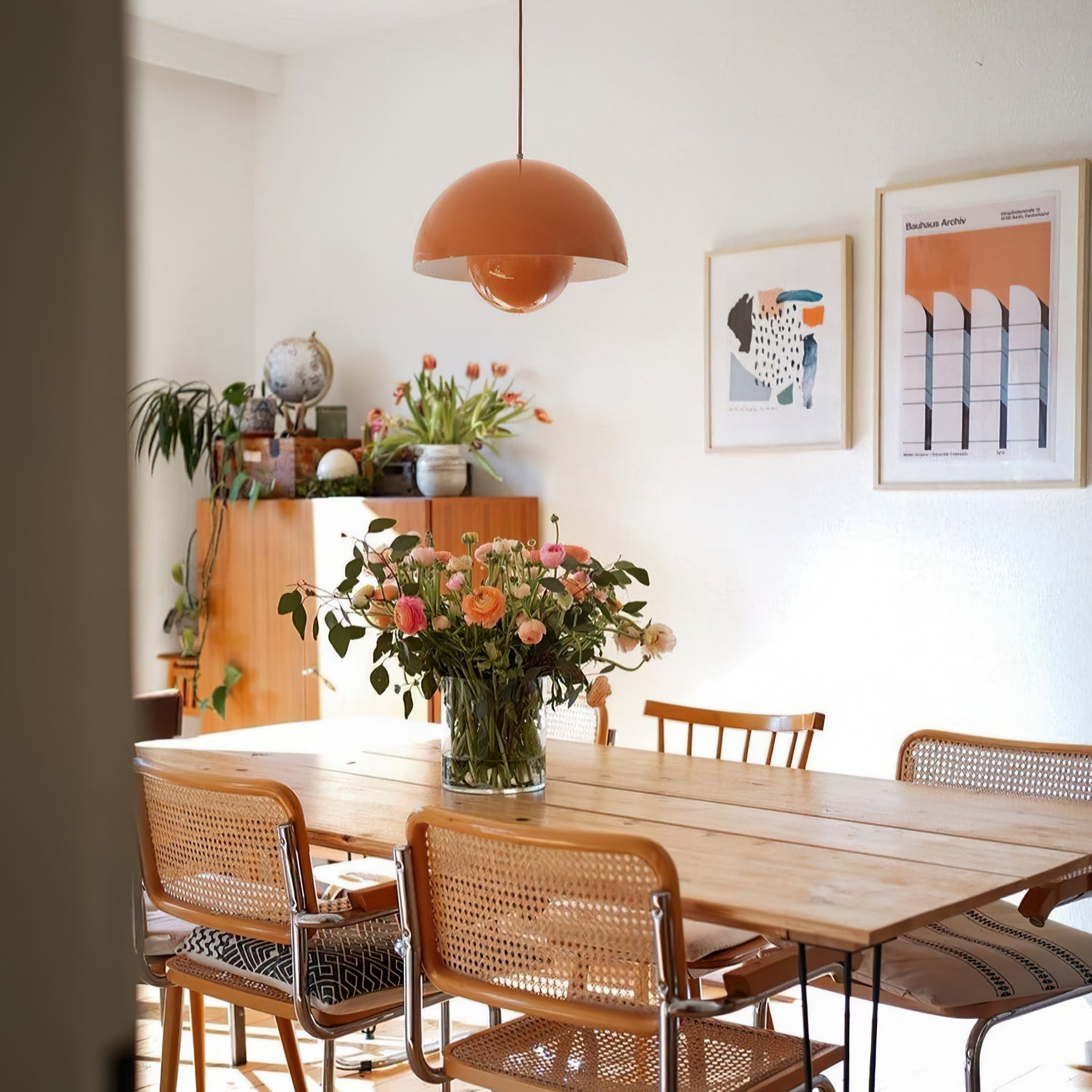 Flowerpot Colorful Pendant Lamp - Cueteks