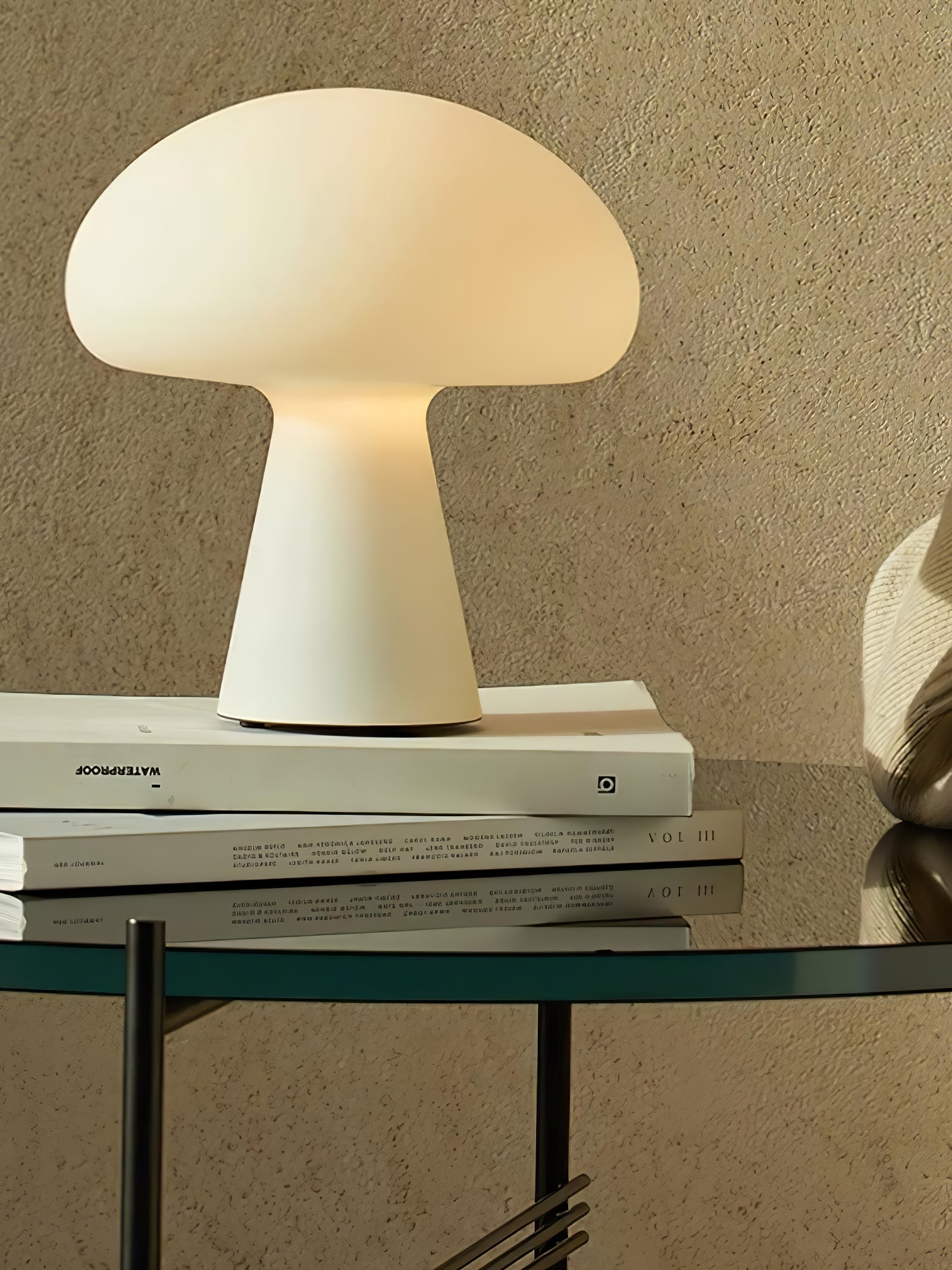 Obello Portable Mushroom Table Lamp - Cueteks