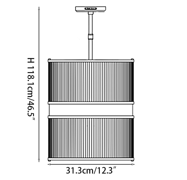 Lampe suspendue Allen