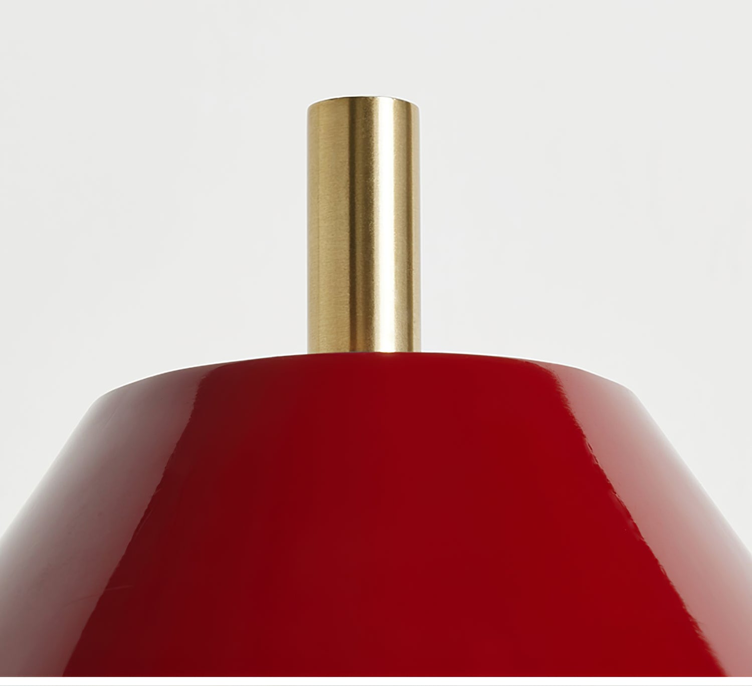 Fabric Lampshade Brass Curved Wall Lamp - Cueteks