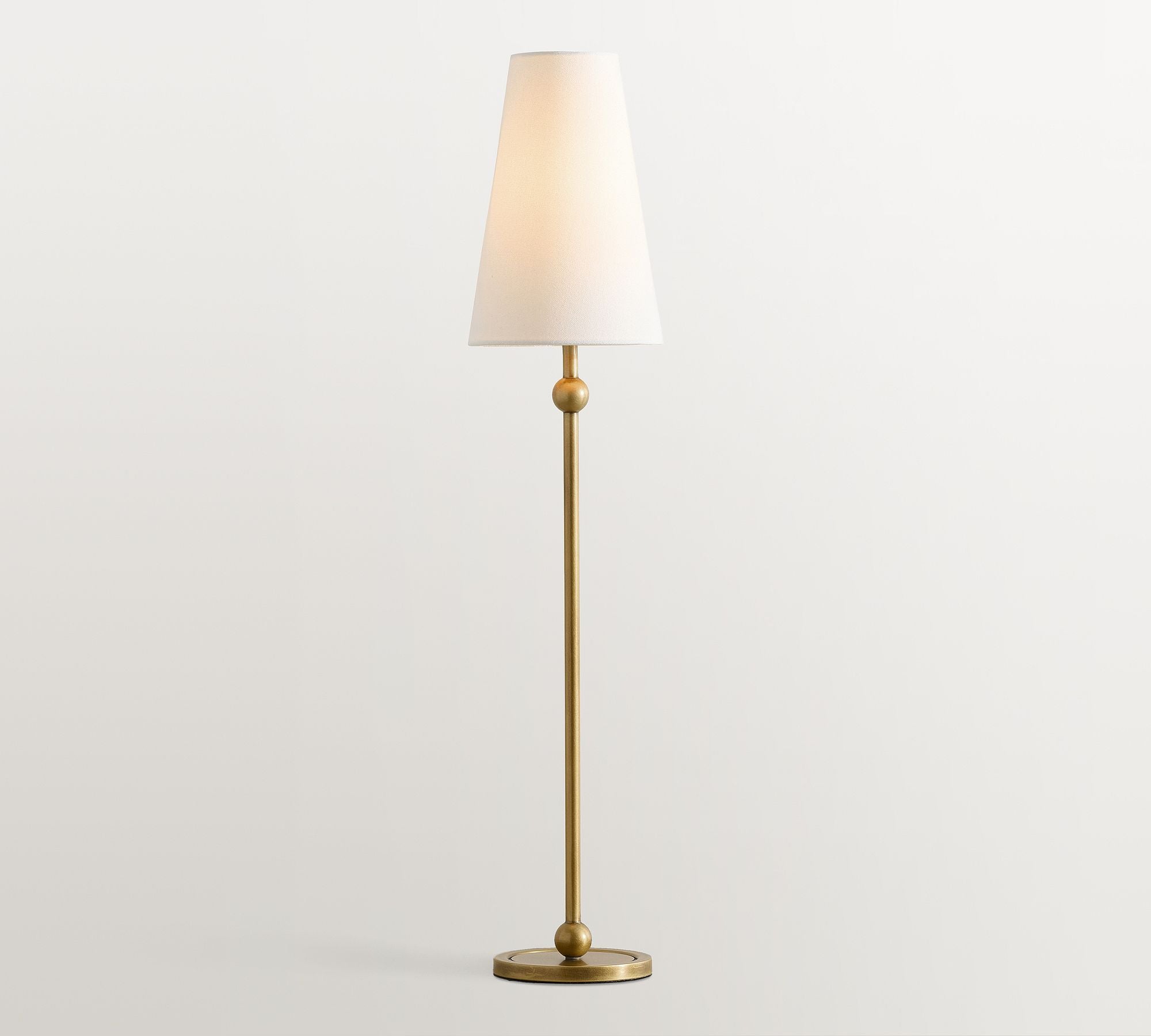 Palmer Slim Brass Accent Table Lamp - Cueteks
