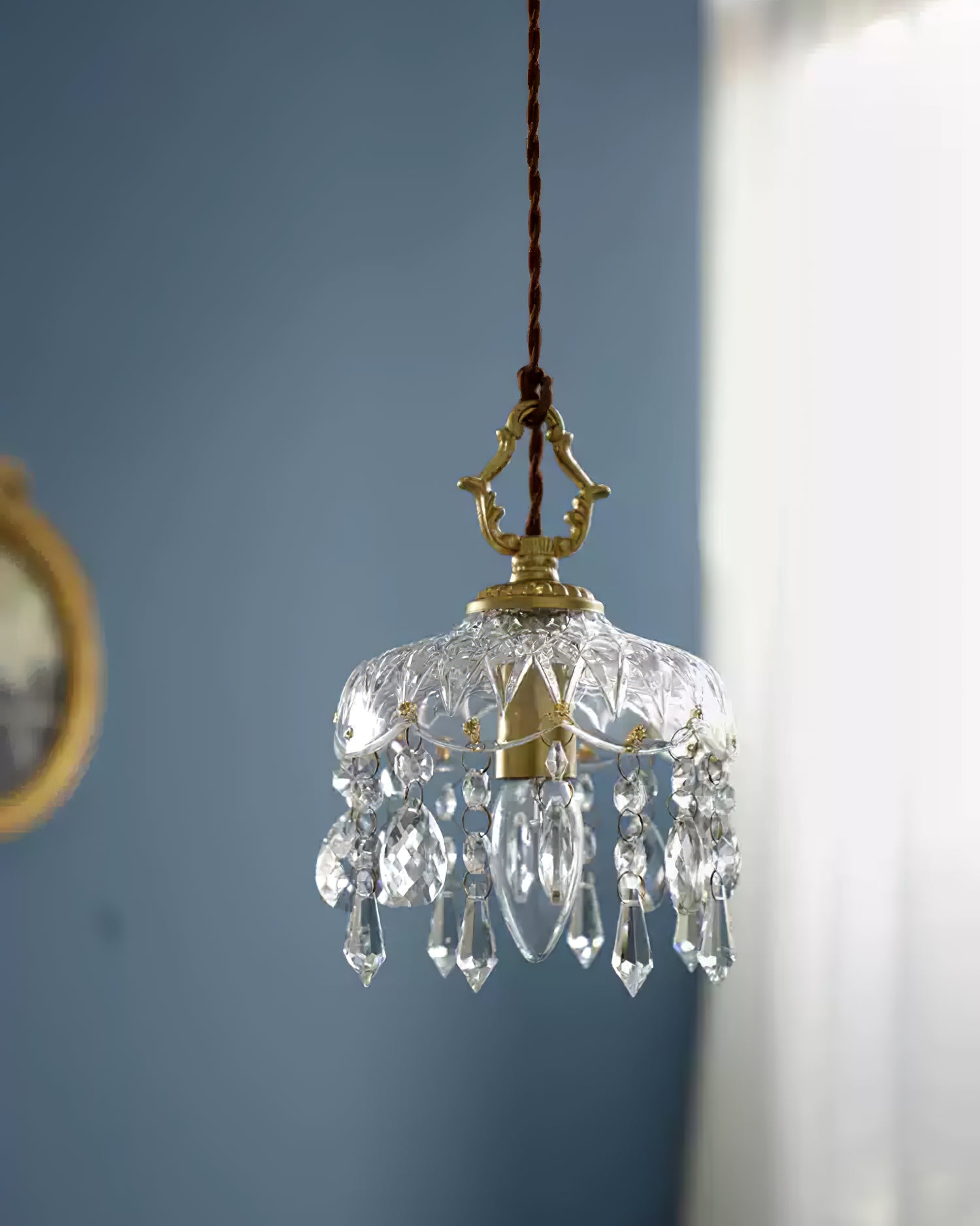 Handcrafted Crystal Chandelier - Cueteks