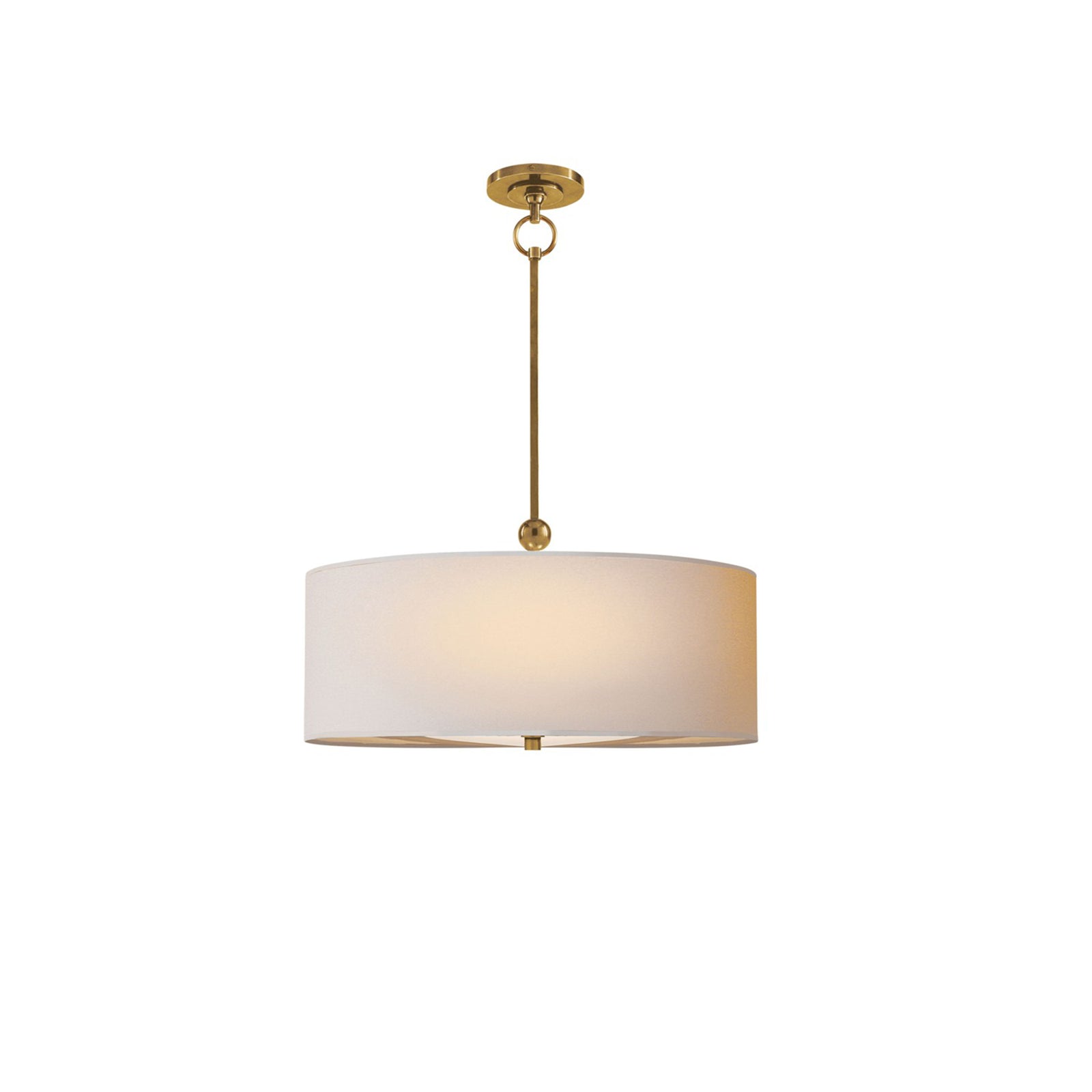 Reed Simple Drum Shade Pendant Light - Cueteks