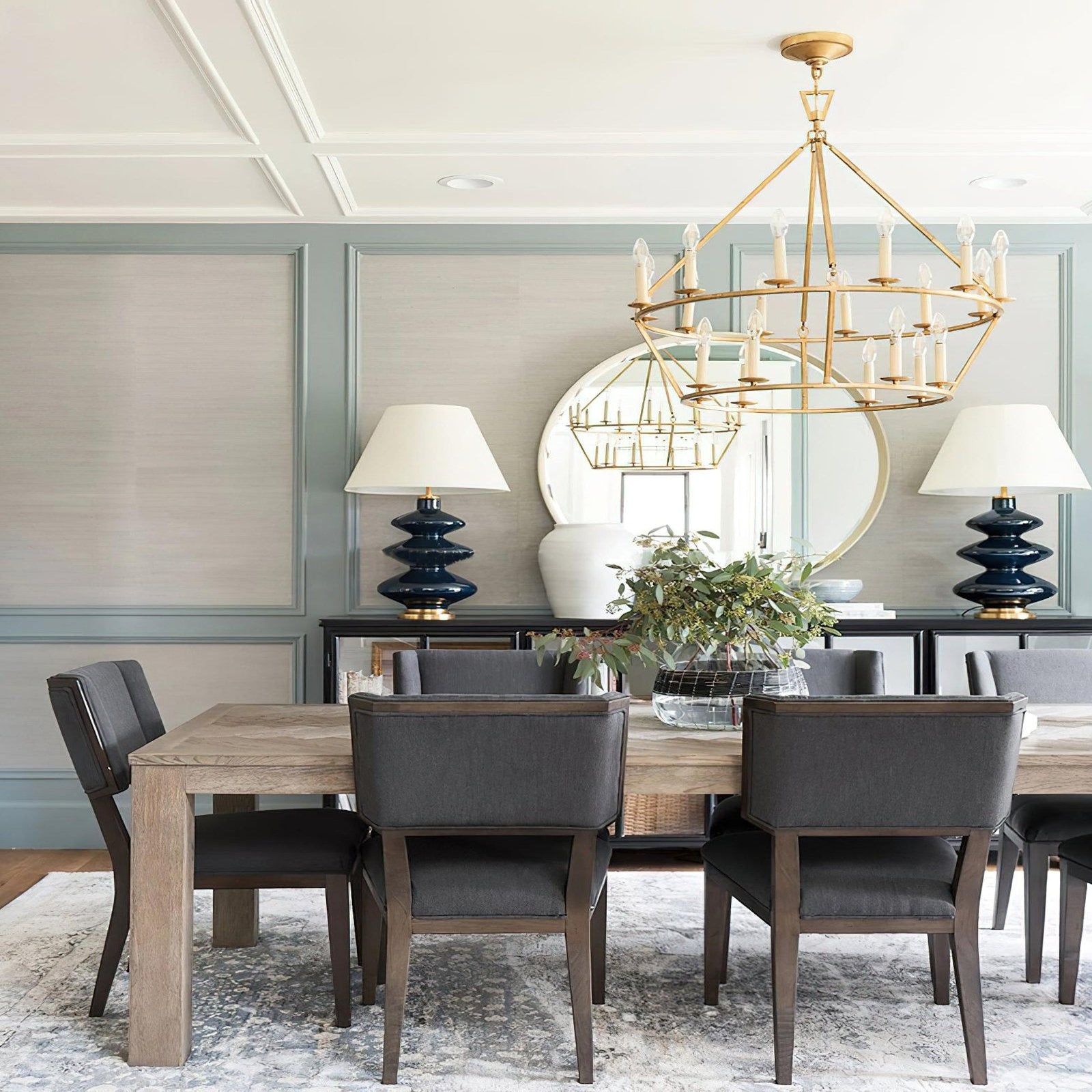 Brass Tiered Chandelier - Cueteks