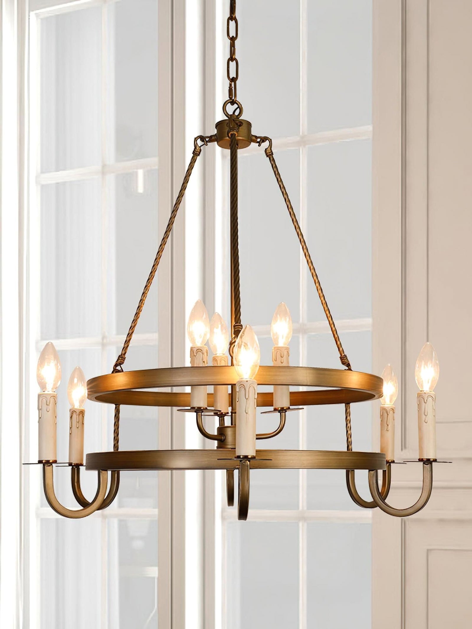 Voyager Antique Chandelier - Cueteks