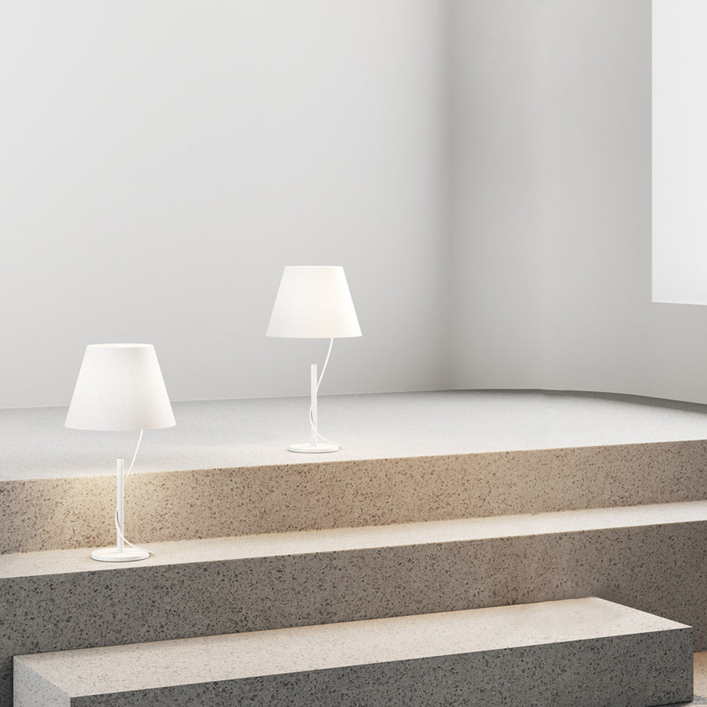 slim line hover LED table lamp - Cueteks