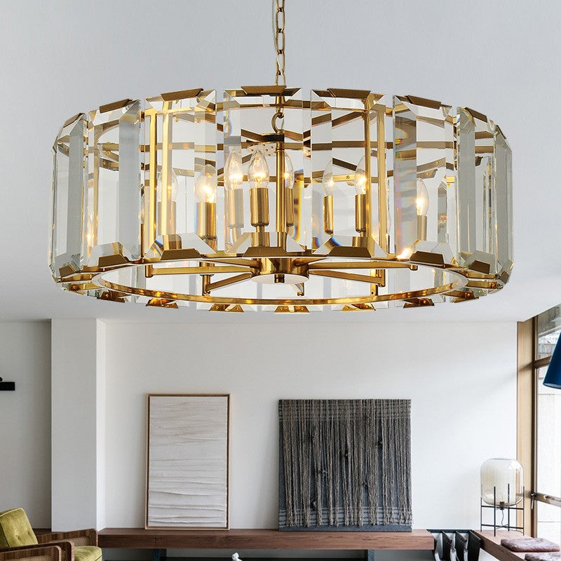 Crystal Rectangular Chandelier - Cueteks