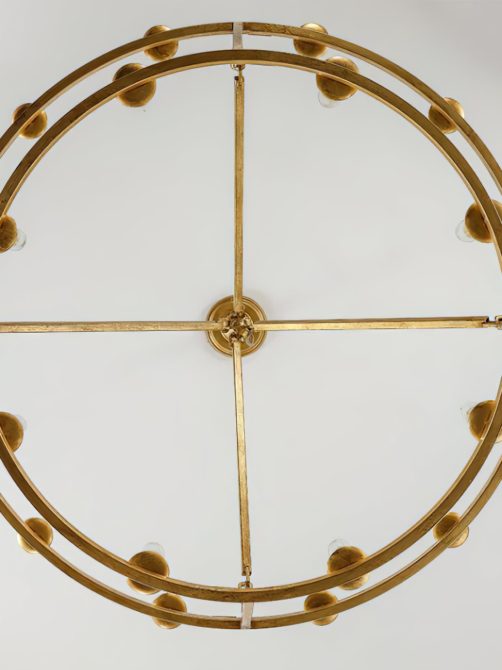 Brass Tiered Chandelier - Cueteks