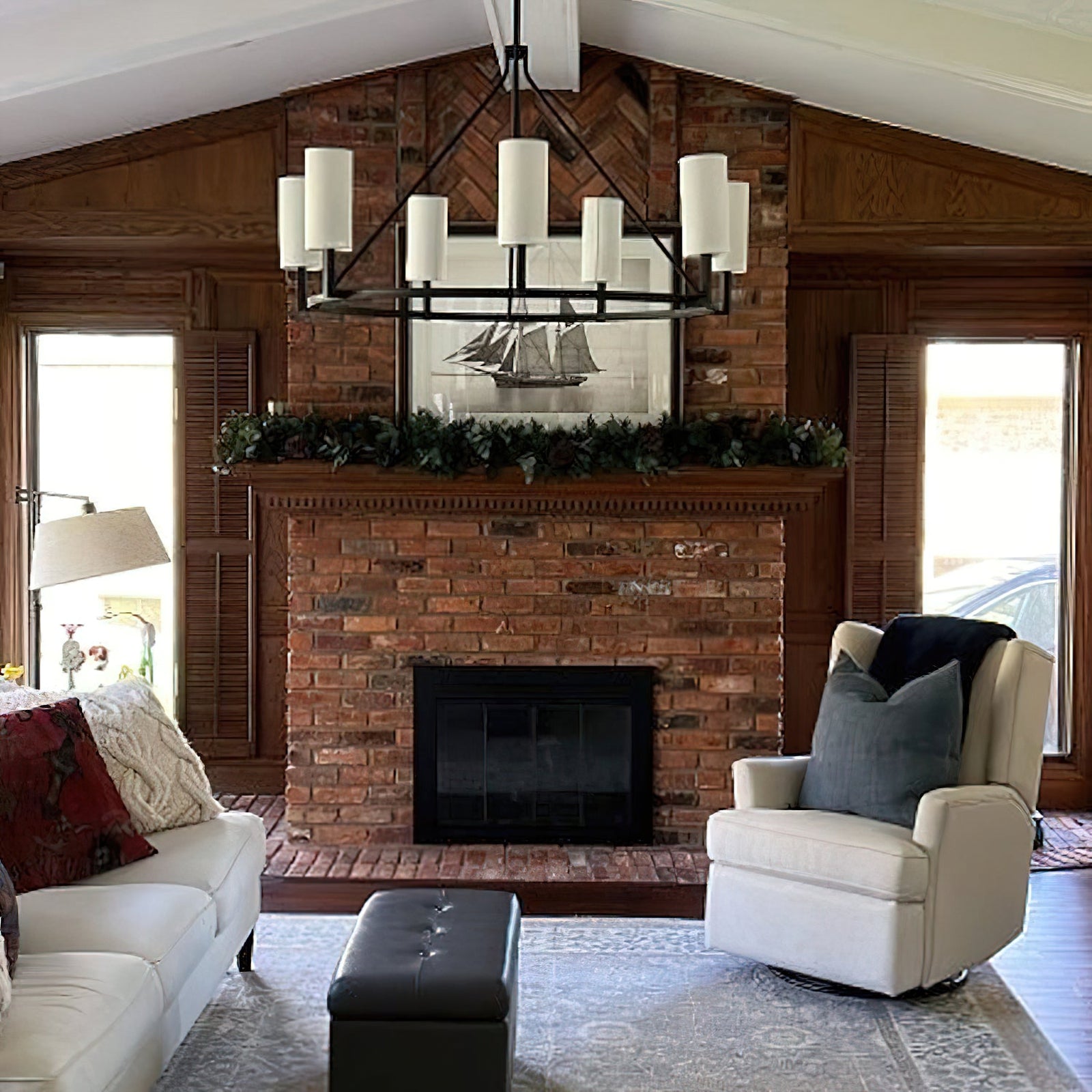 Frame  Ellison Round Chandelier - Cueteks
