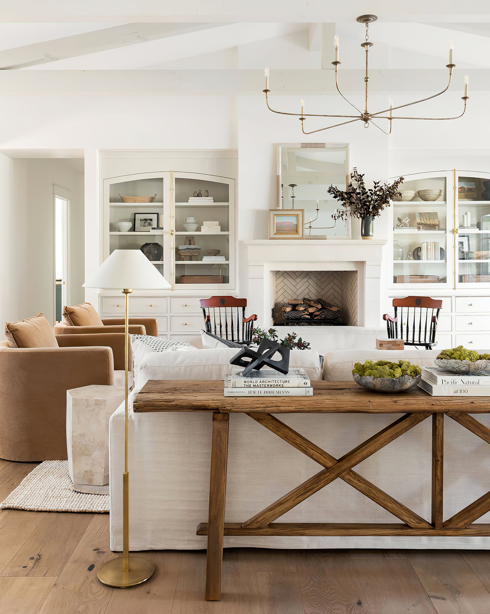 Elongated  Antique Chandelier - Cueteks