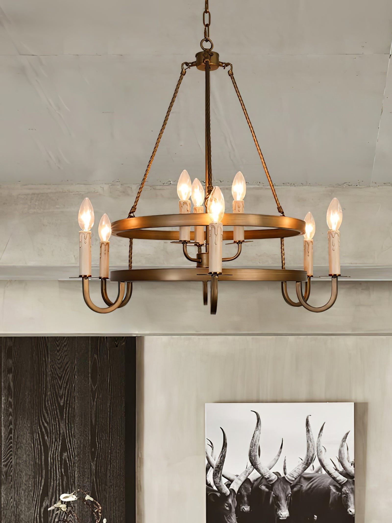 Voyager Antique Chandelier - Cueteks