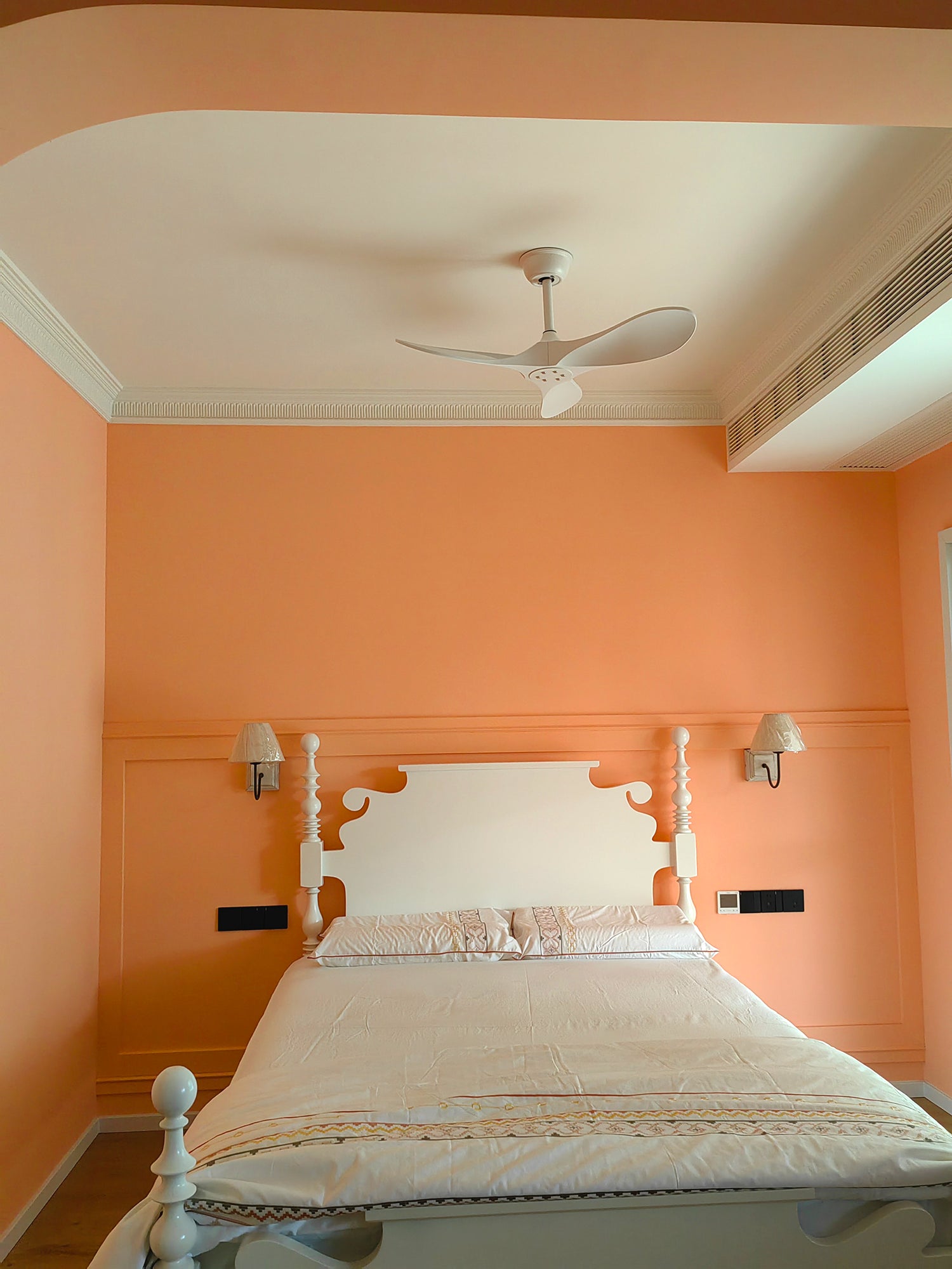 Modern ABS Ceiling Fan Light - Cueteks