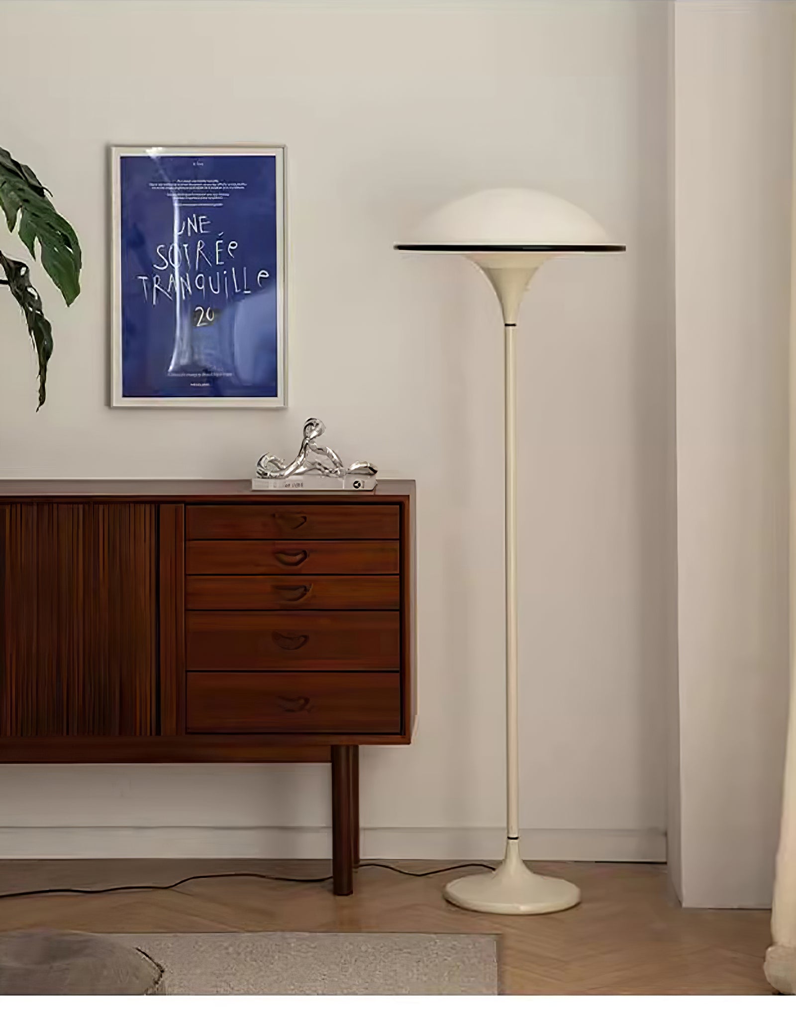 Fontana Mushroom Dome LED Floor Lamp - Cueteks