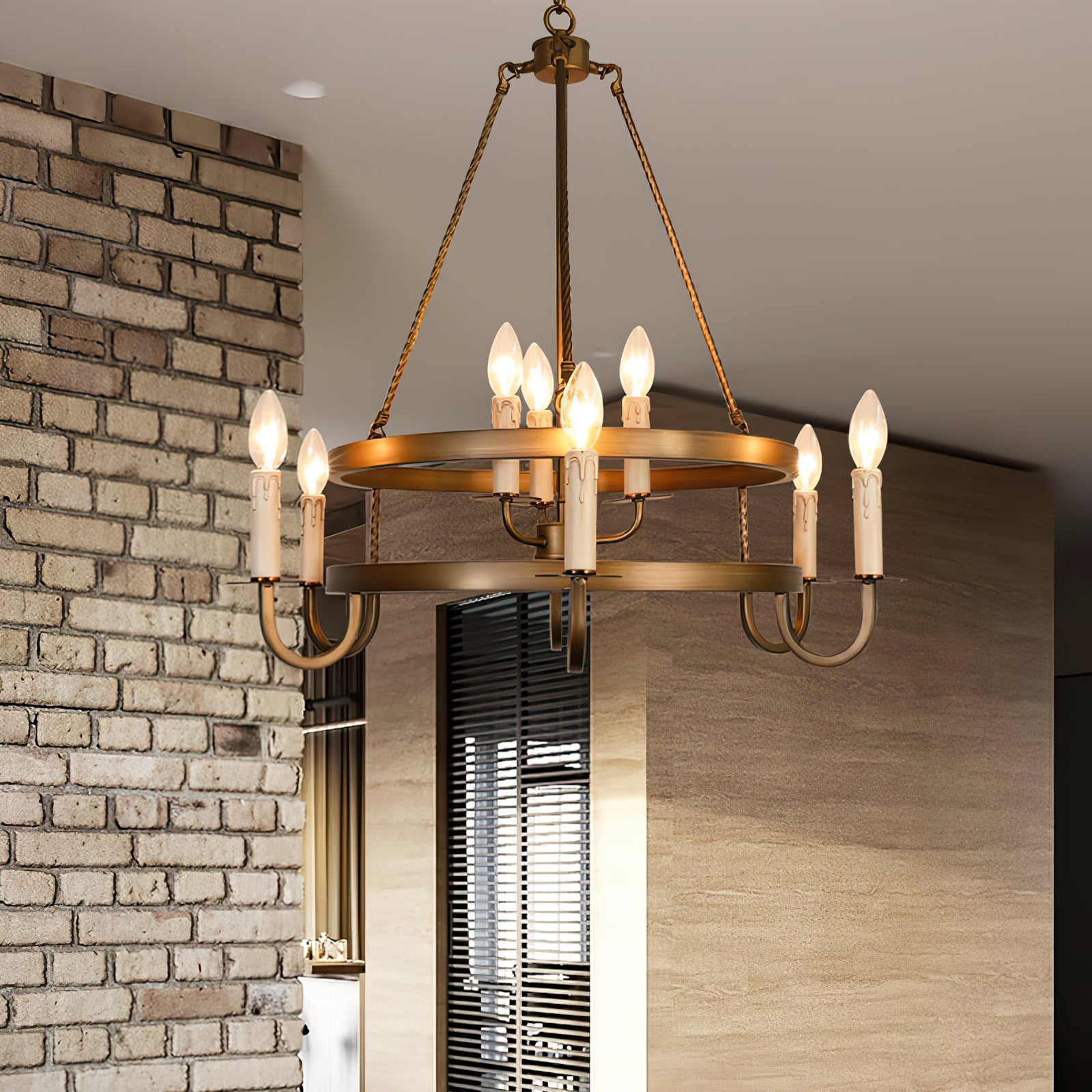 Voyager Antique Chandelier - Cueteks