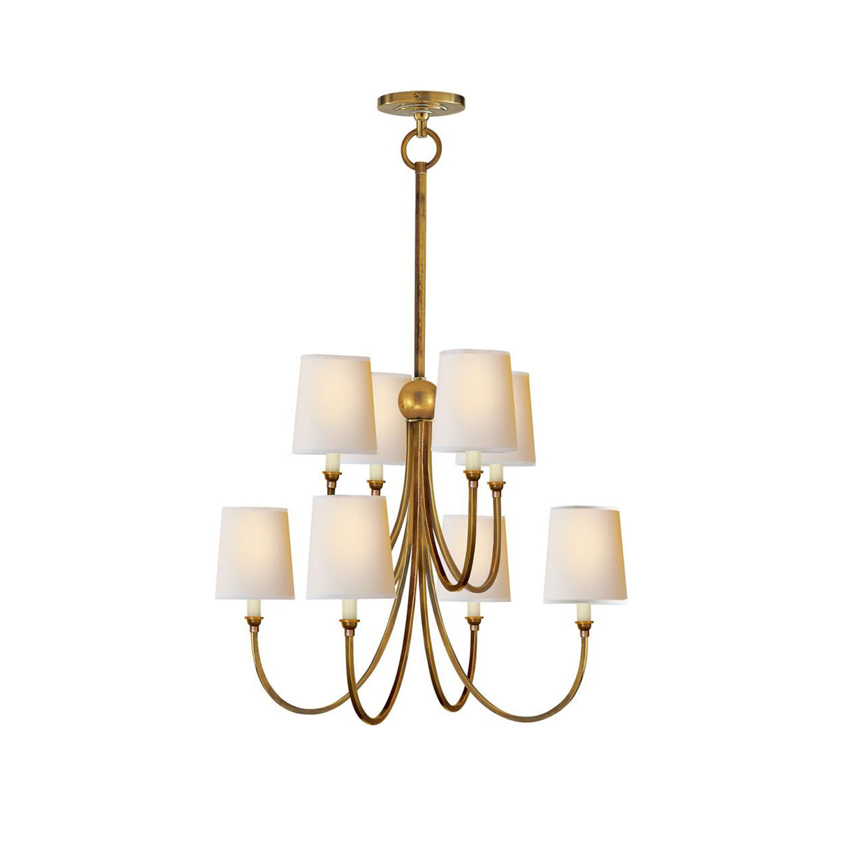 Classic extra large reed chandelier - Cueteks