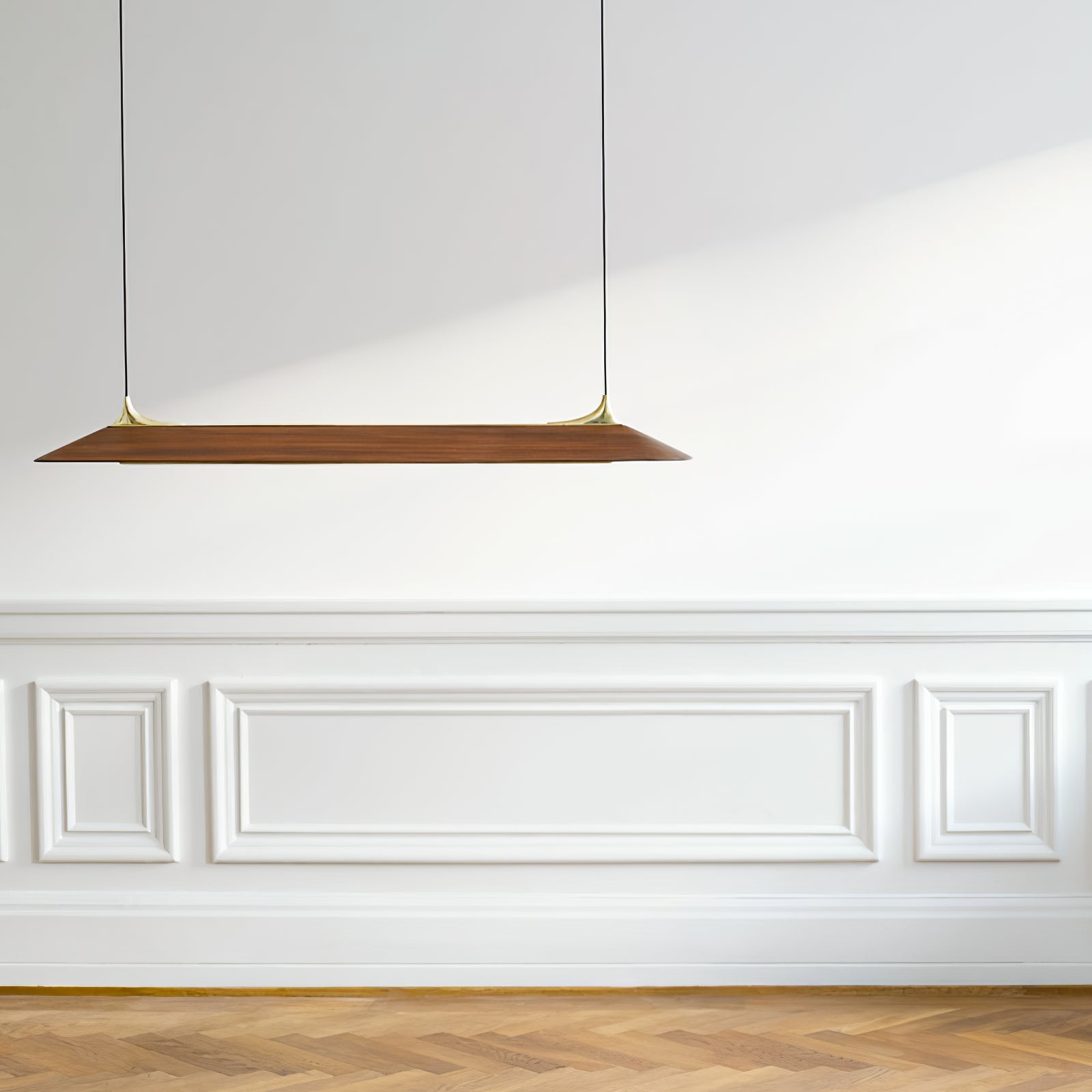 Mernoe walnut pendant lamp - Cueteks