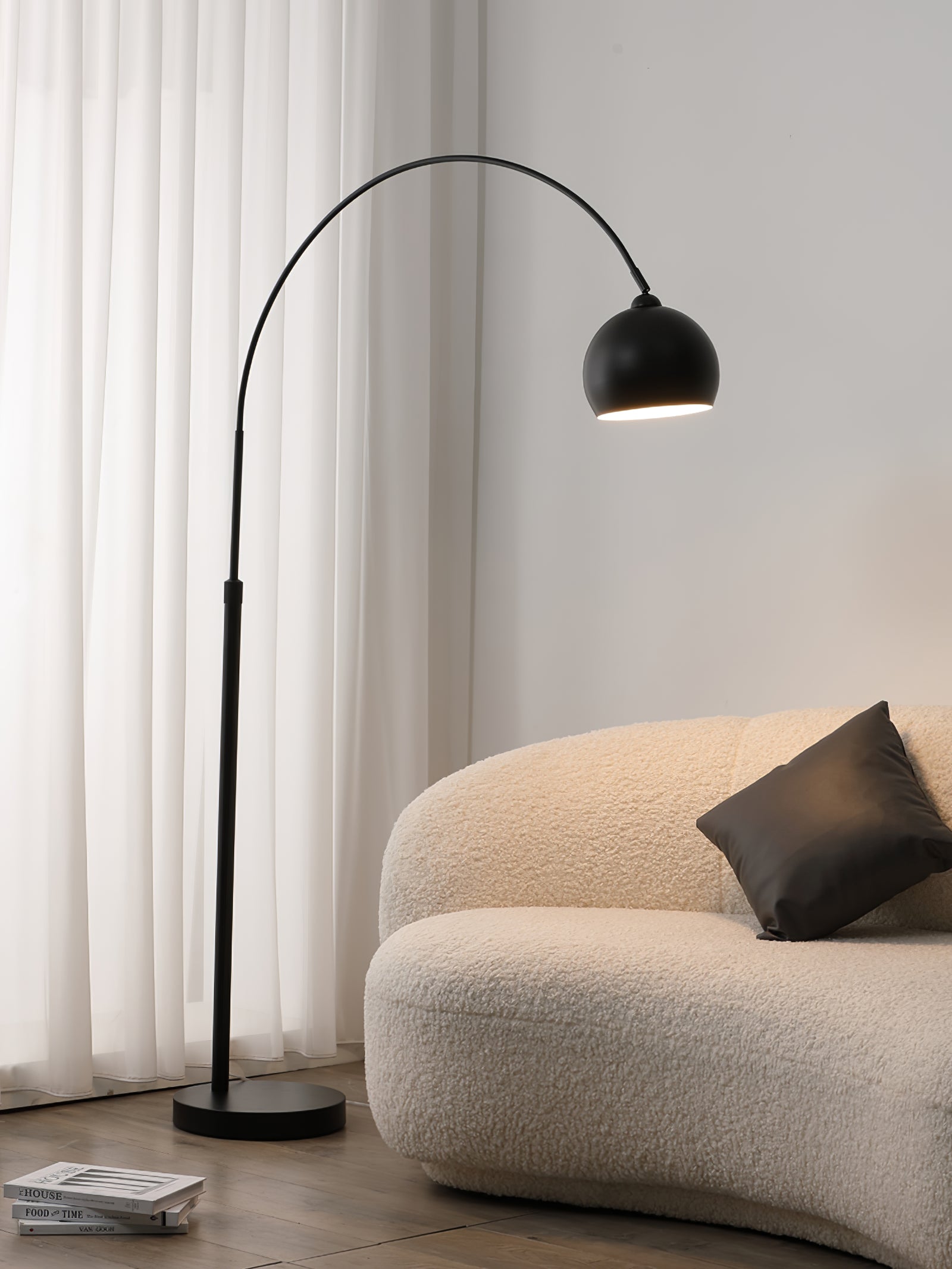 Angler Slimline LED Pole Floor Lamp - Cueteks