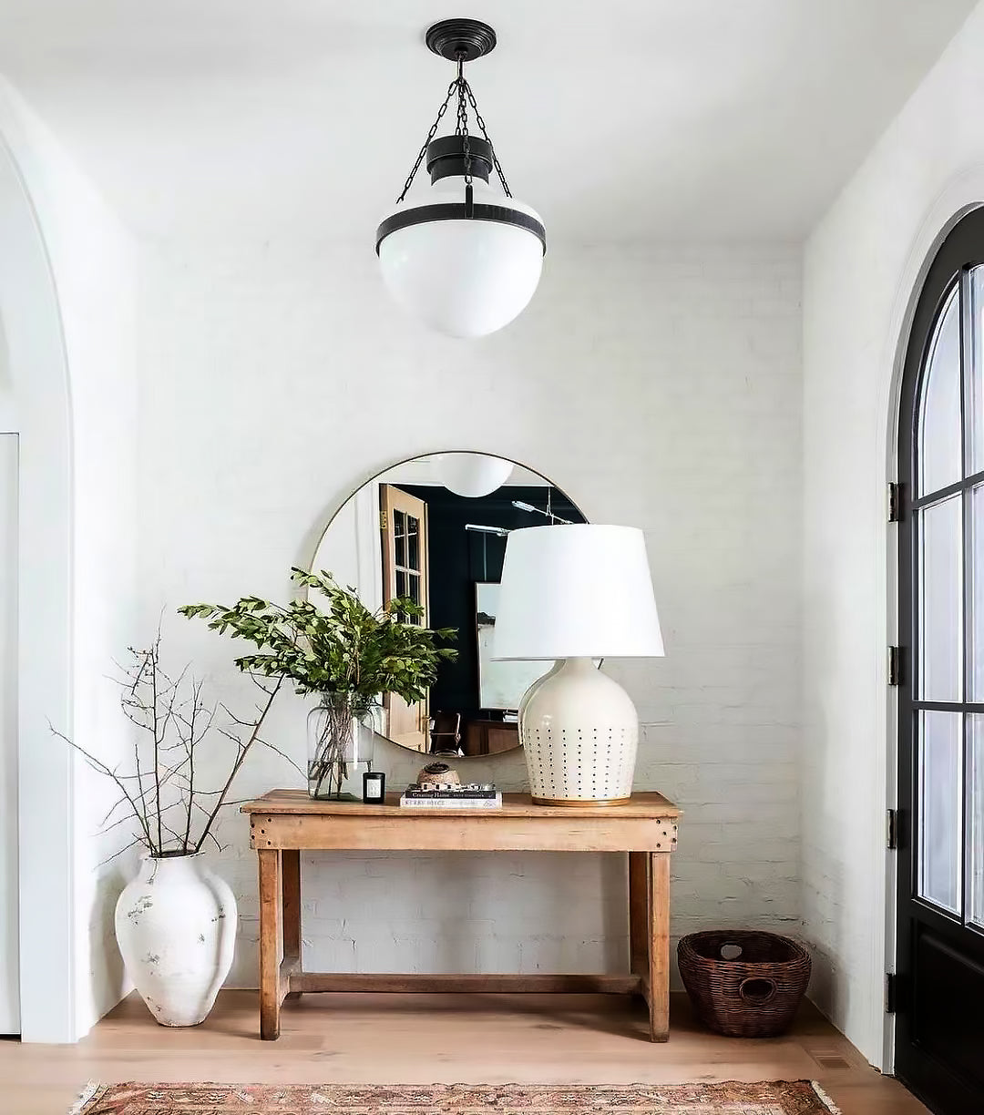 Modern Schoolhouse Lantern Pendant Lamp - Cueteks