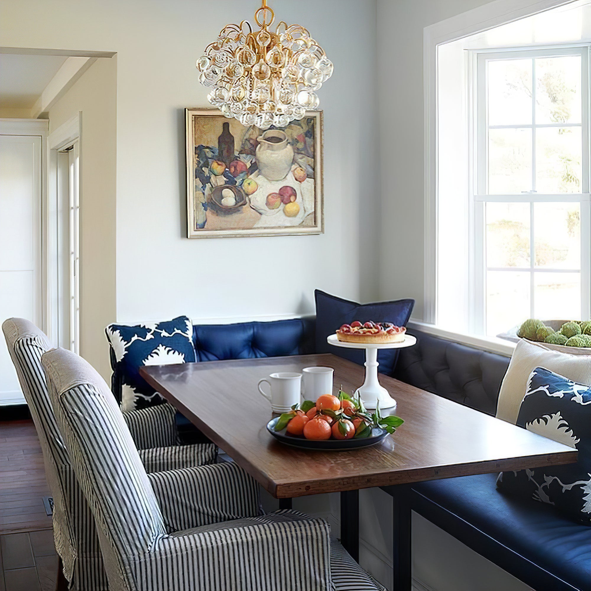 Bellvale Small Glass Chandelier - Cueteks
