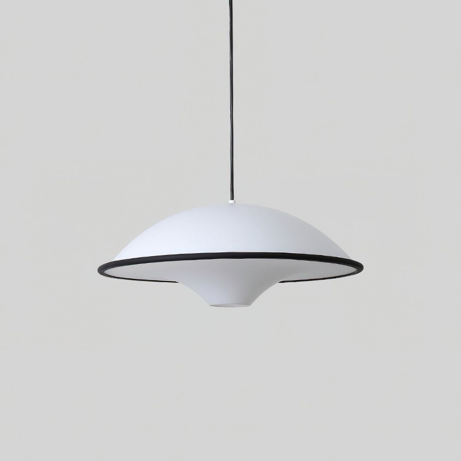 Acrylic Fontana Black Pendant Light - Cueteks
