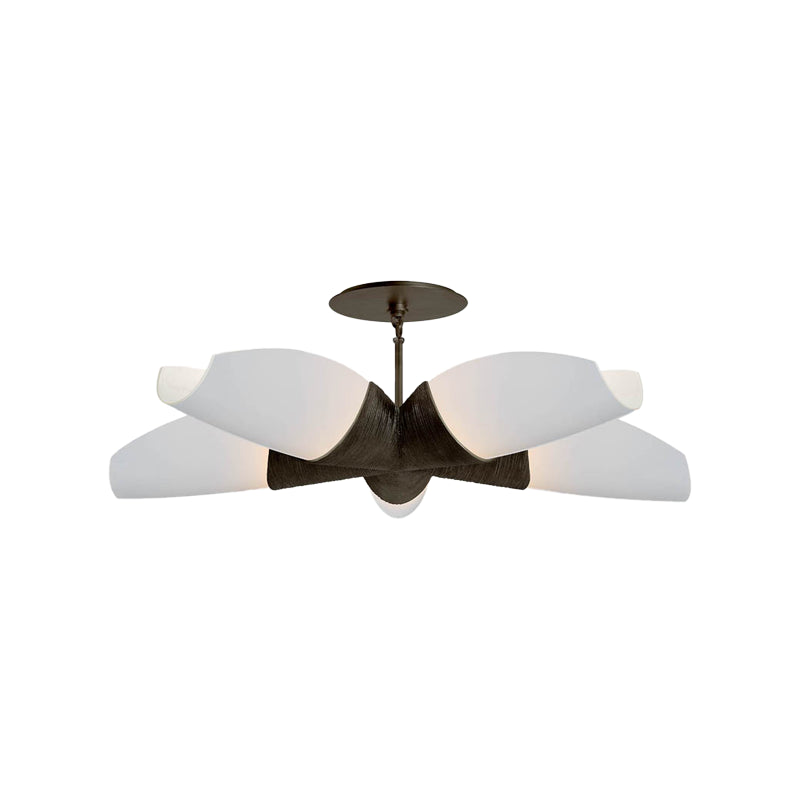 Utopia Five Arm Chandelier - Cueteks