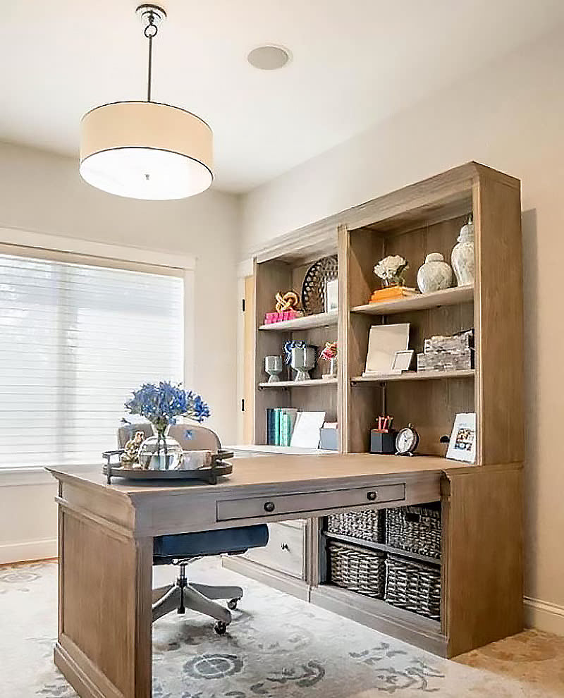 Reed Simple Drum Shade Pendant Light - Cueteks