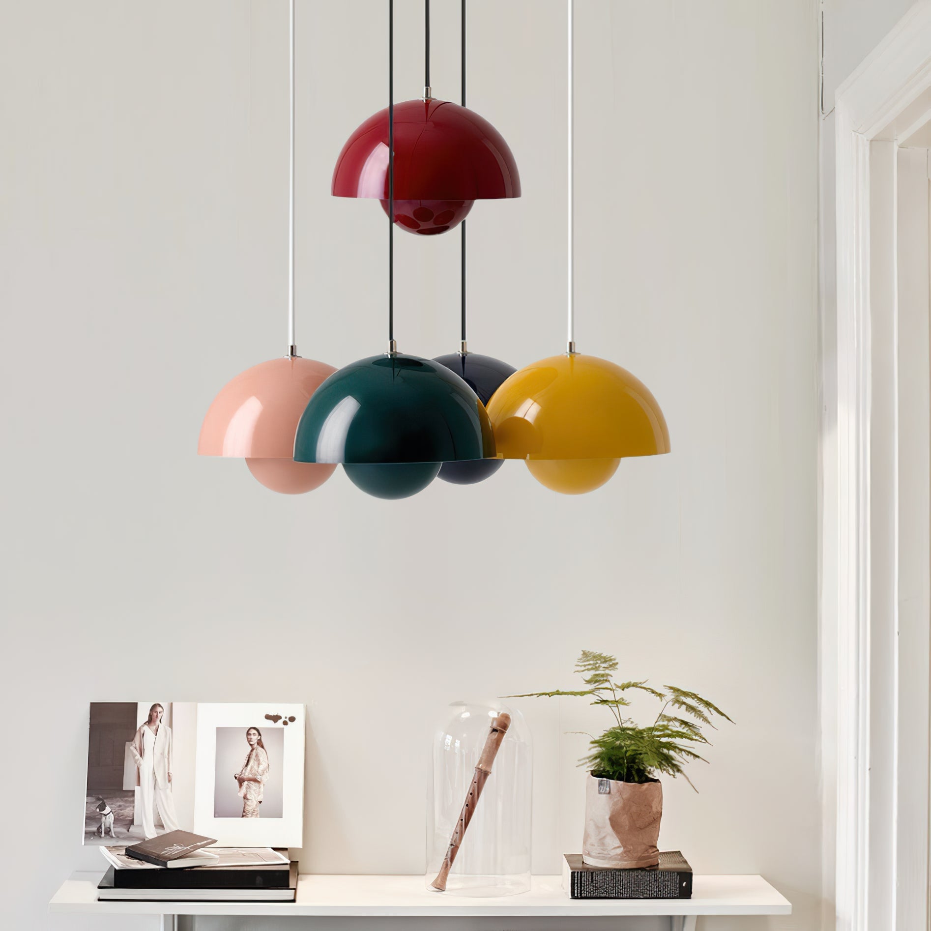 Flowerpot Colorful Pendant Lamp - Cueteks