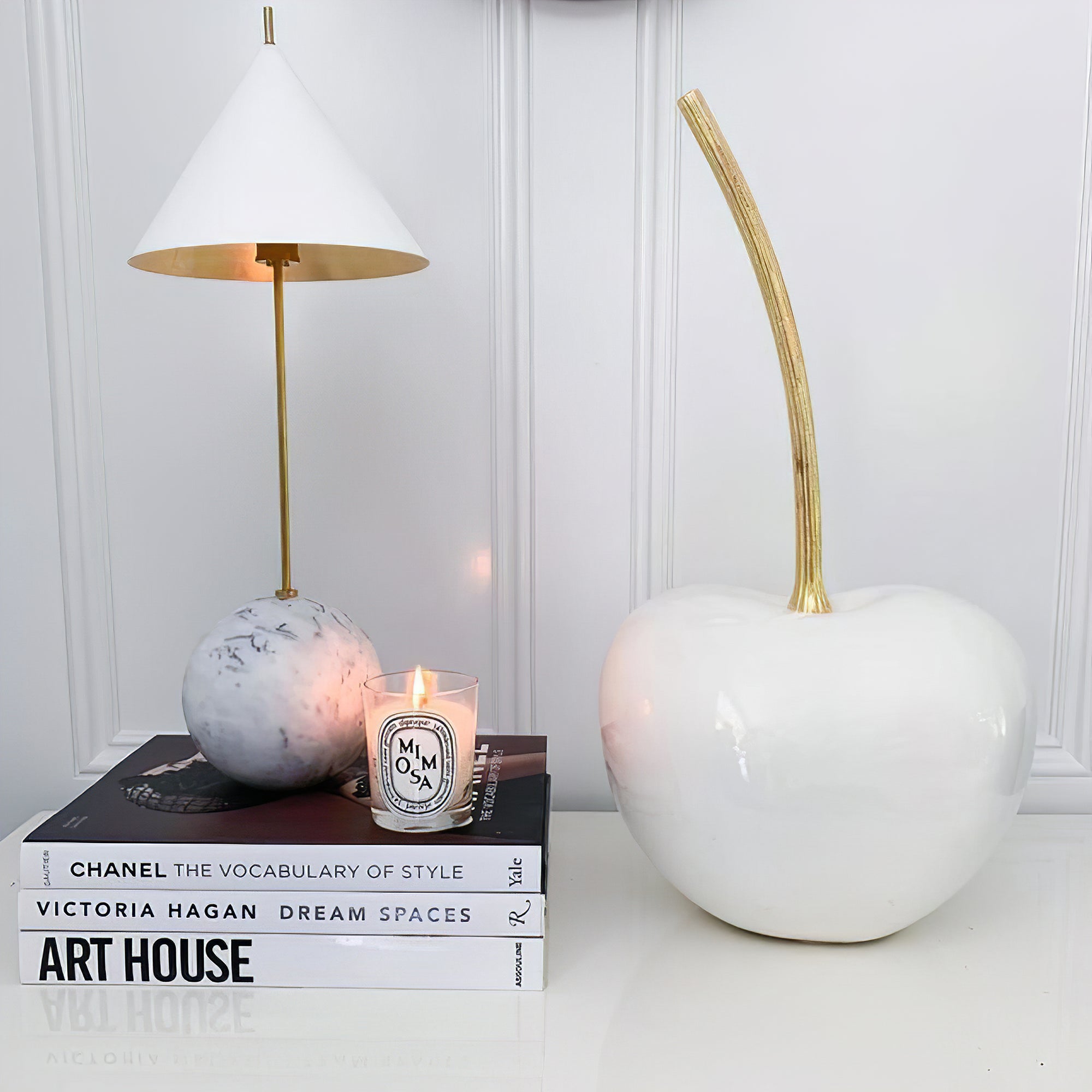Cleo Orb Base Table Lamp - Cueteks
