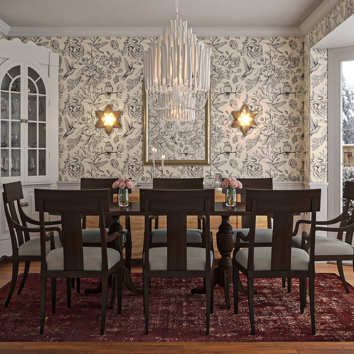 Tilda Multi-branch Chandelier - Cueteks
