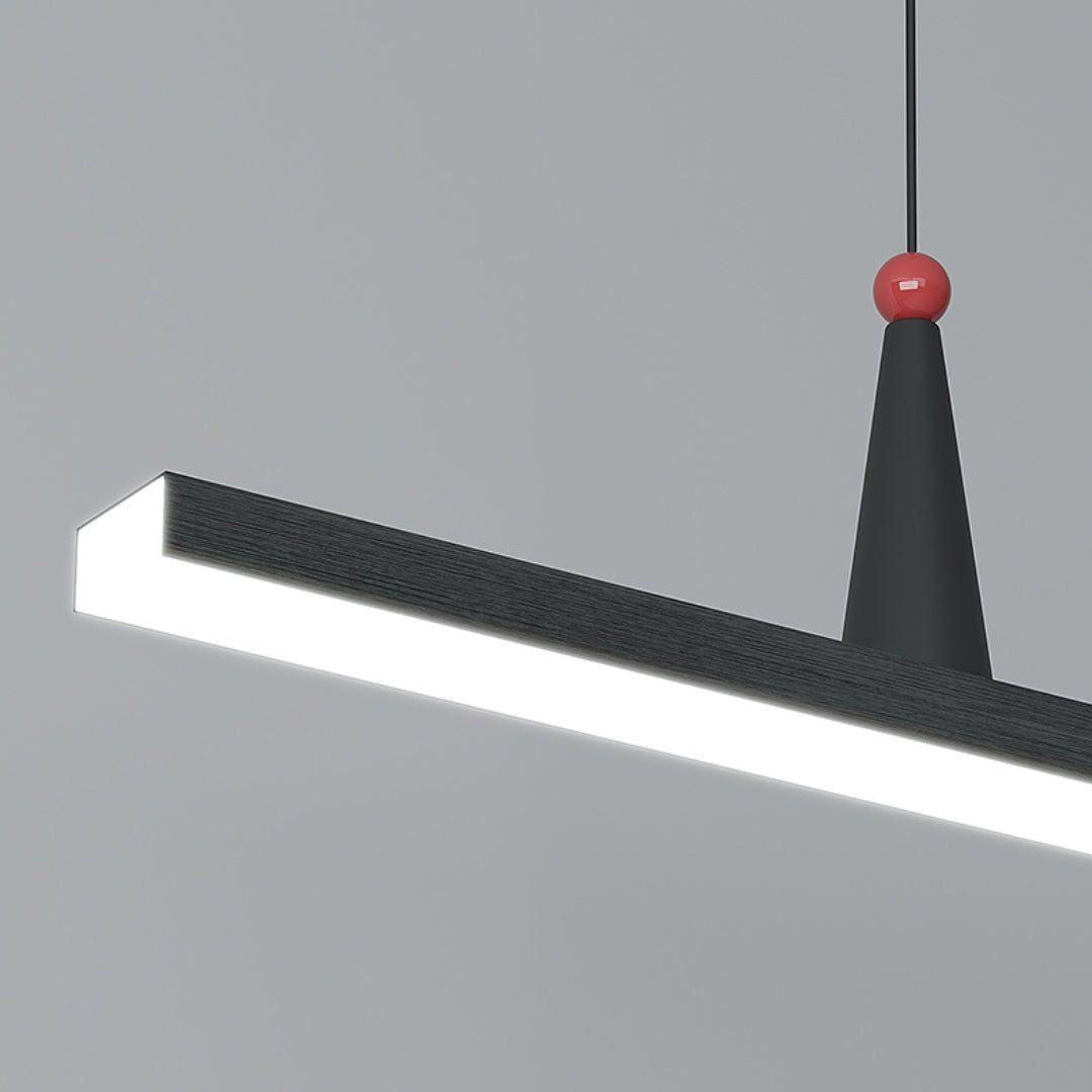 OSBELE Modern Black Linear Chandelier - Cueteks
