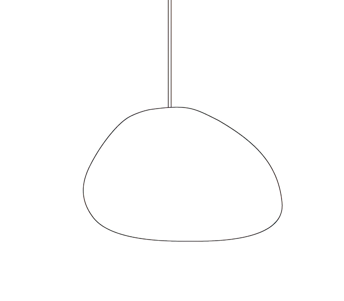Pebble Alabaster Pendant Light - Cueteks