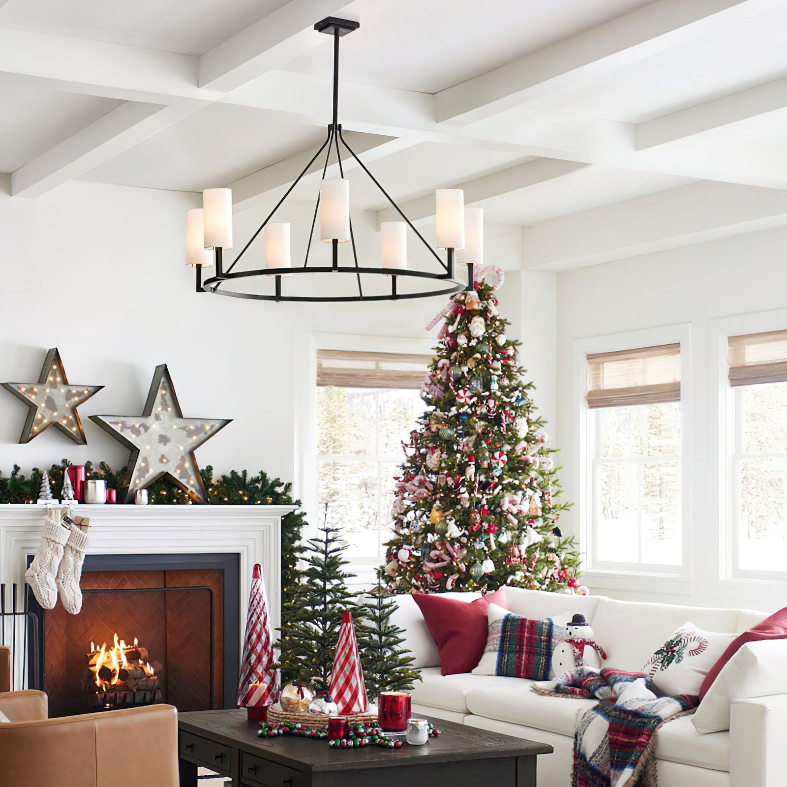 Frame  Ellison Round Chandelier - Cueteks