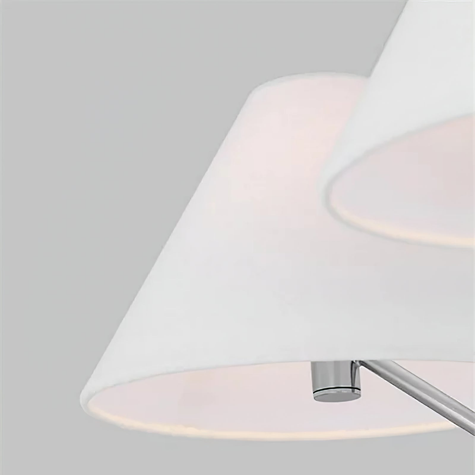 Minimalist Black Fabric Shade Chandelier - Cueteks
