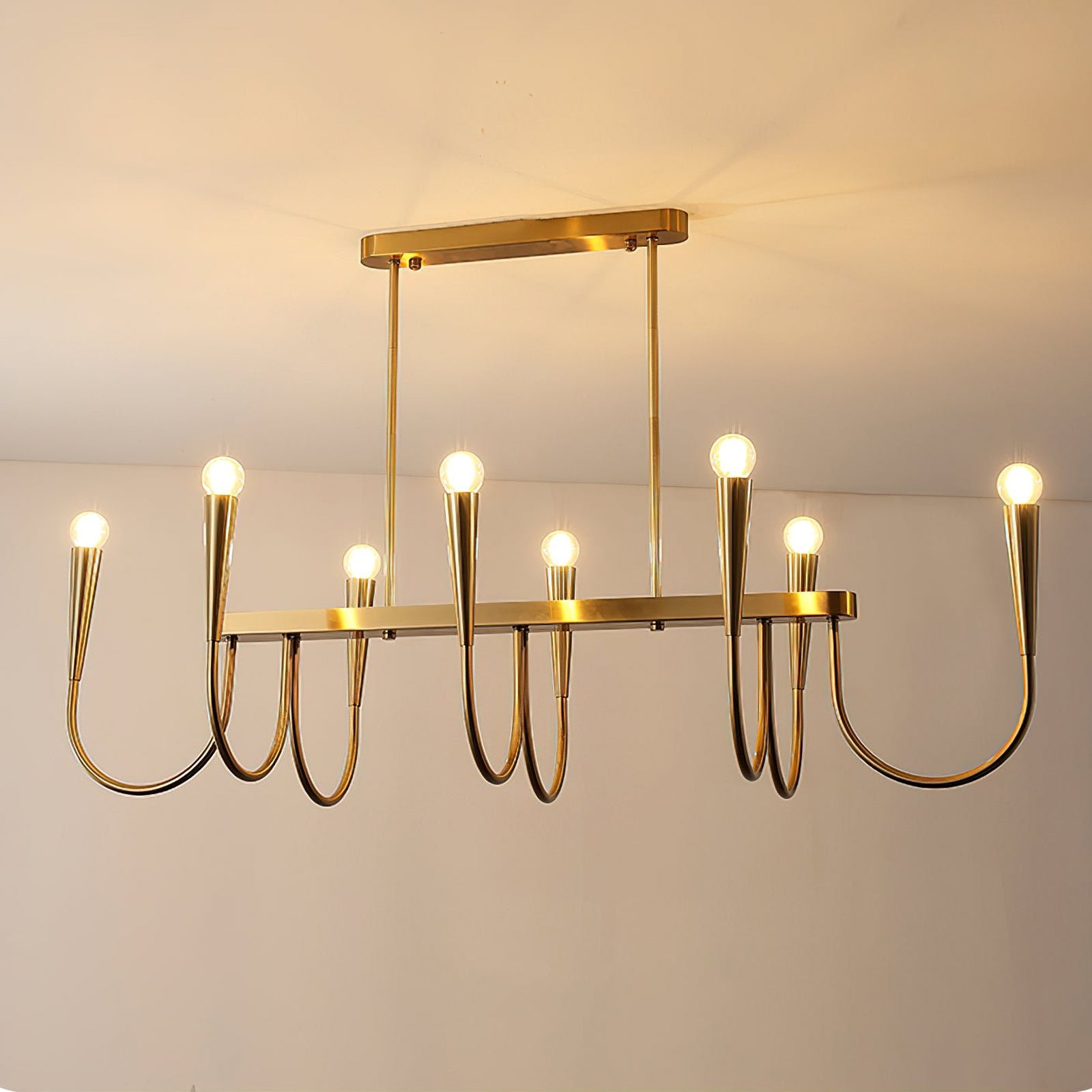 Symphony rectangular chandelier - Cueteks