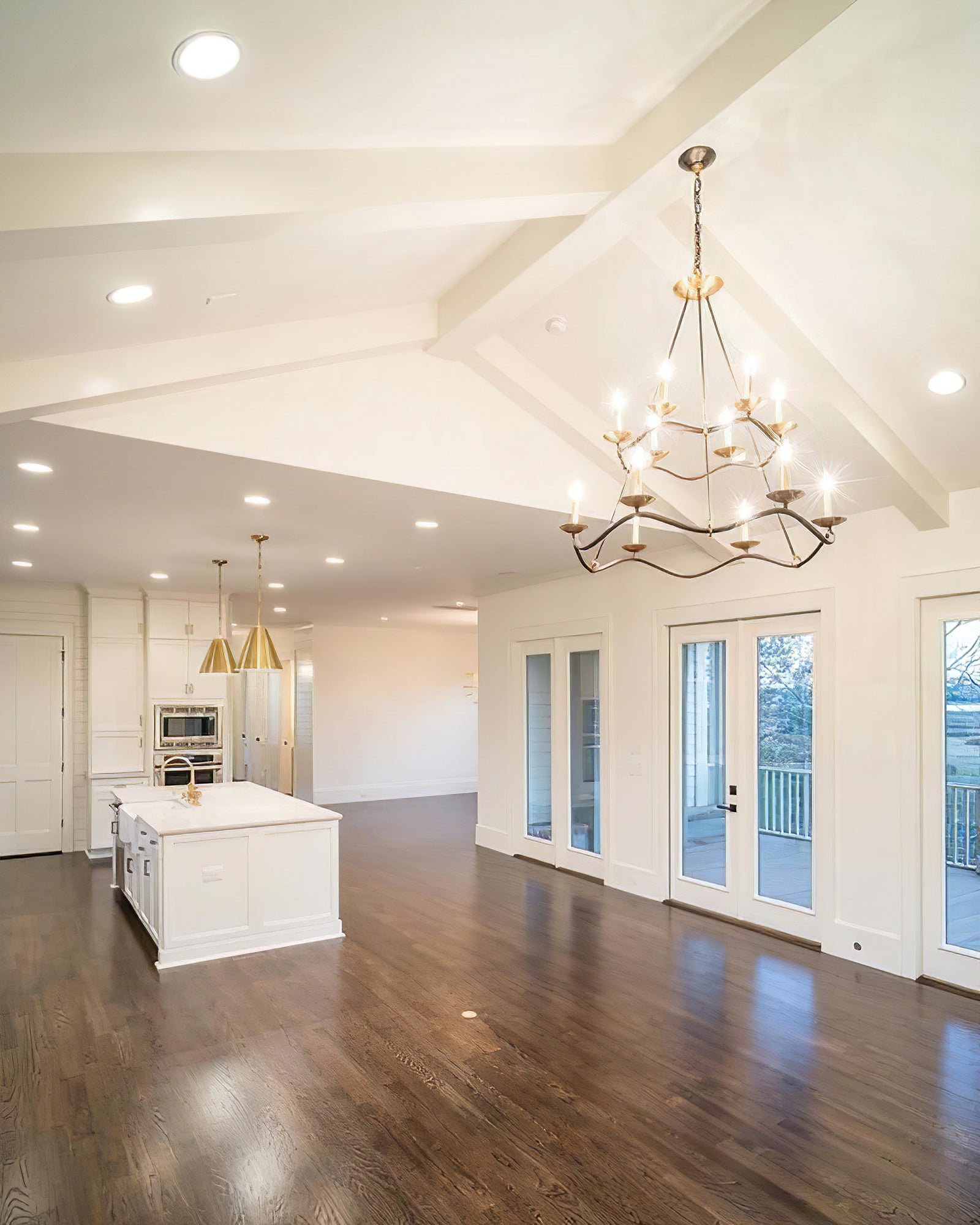 Choros Double Layer Chandelier - Cueteks