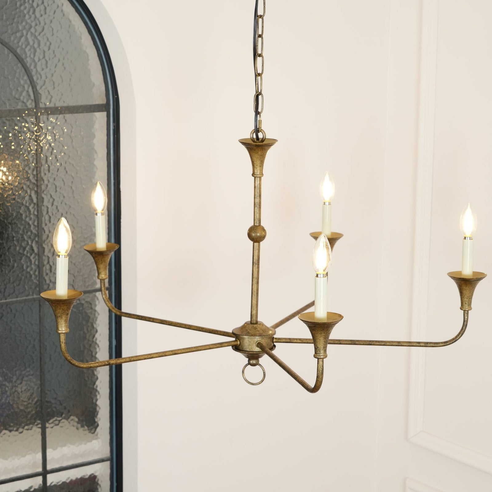 Rustic Vintage Cecil Chandelier - Cueteks