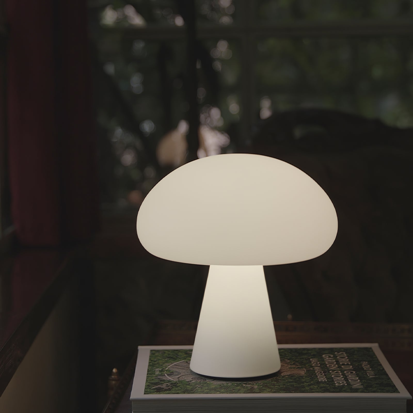 Obello Portable Mushroom Table Lamp - Cueteks