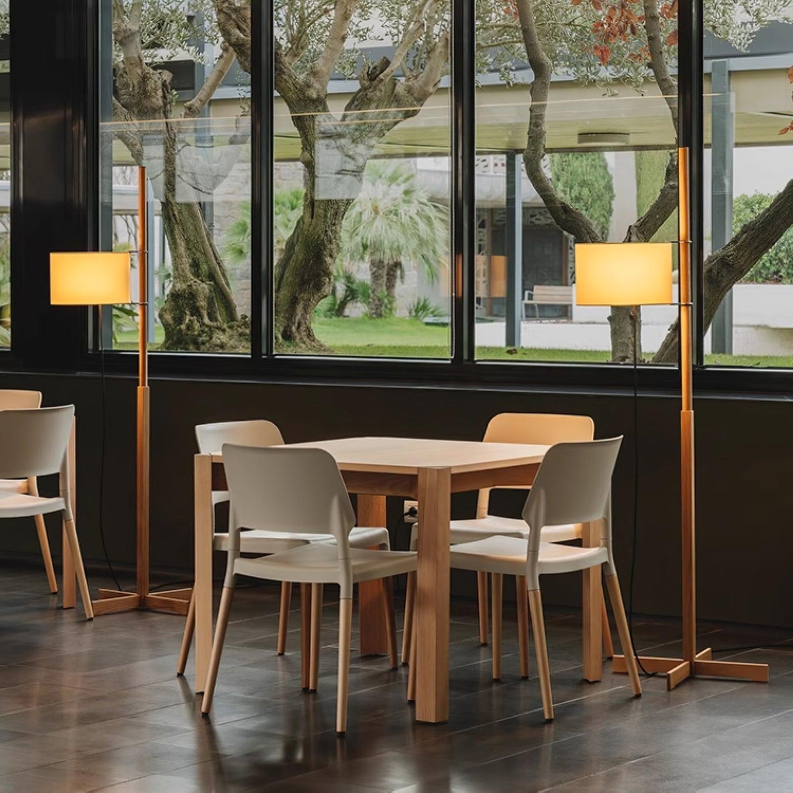 Minimalist Wooden Adjustable Floor Lamp - Cueteks
