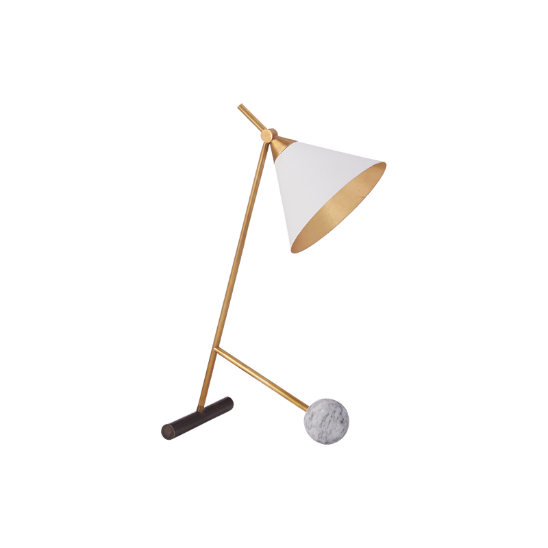 Cleo Brass Table Lamp - Cueteks