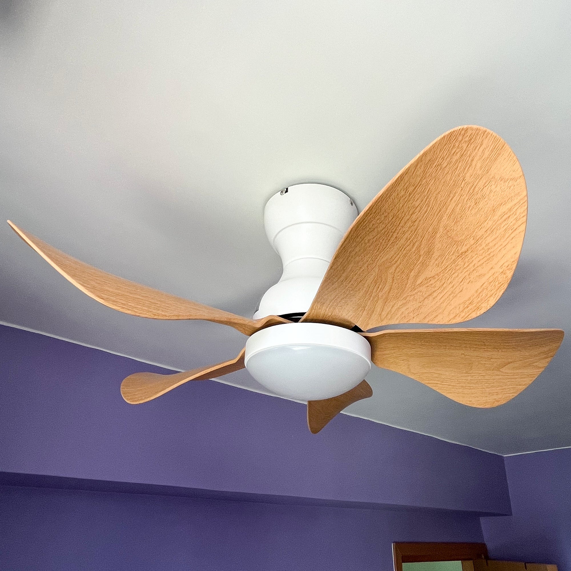Embedded Five-Blade Fan Light - Cueteks
