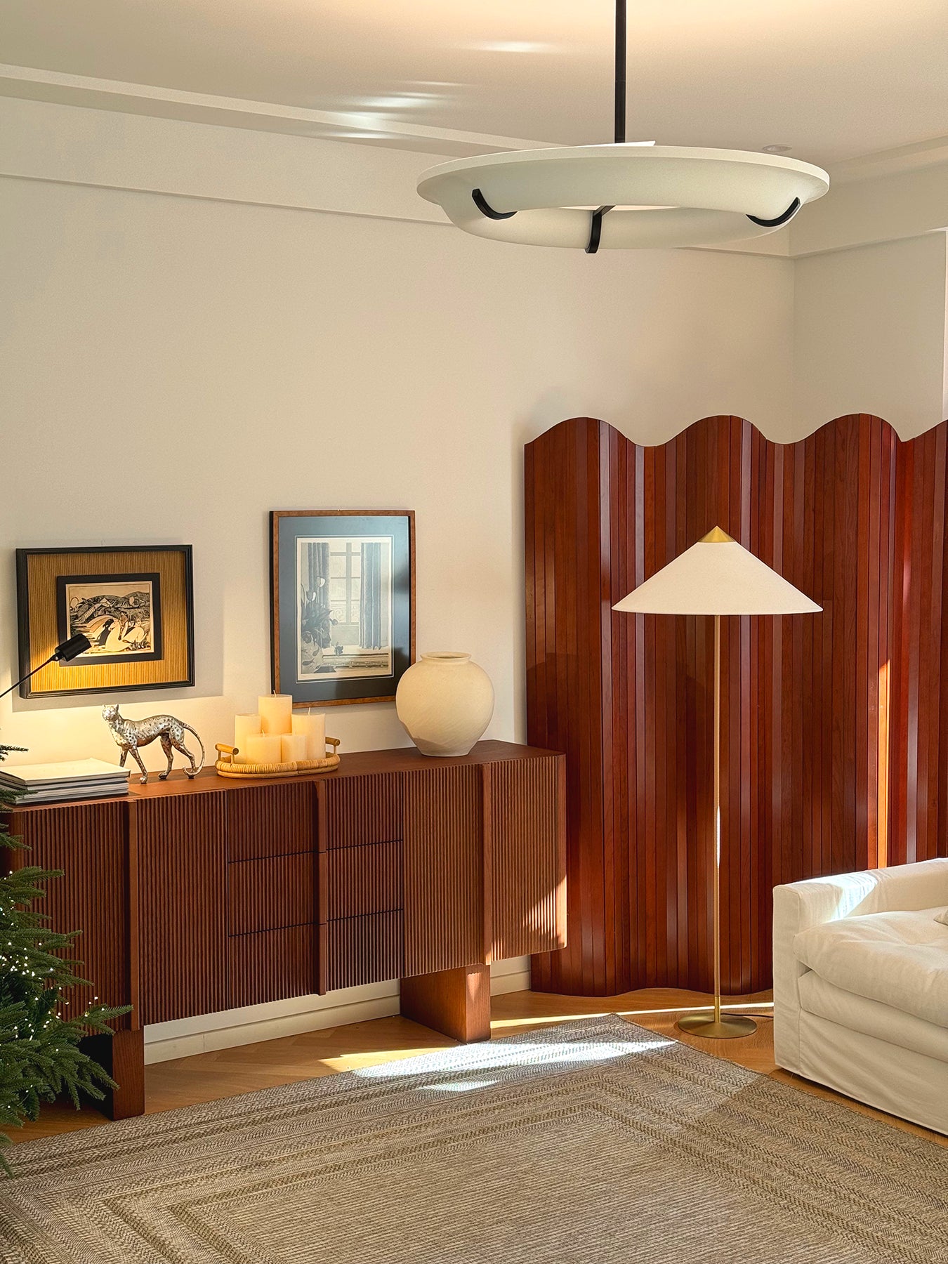 Eric Schmitt Anneau Plaster Chandelier - Cueteks