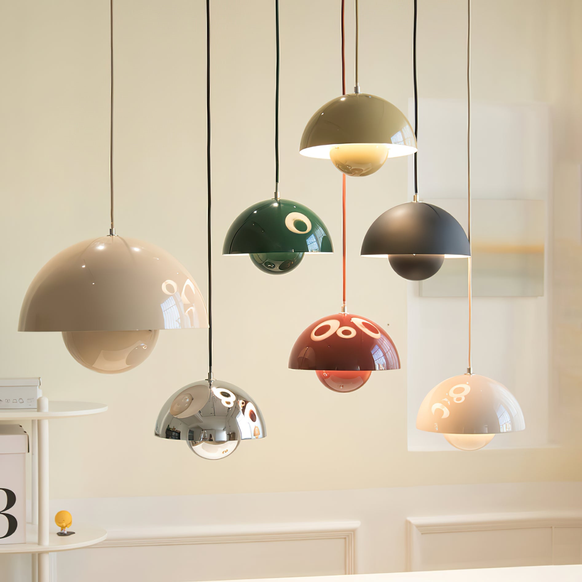 Flowerpot Colorful Pendant Lamp - Cueteks