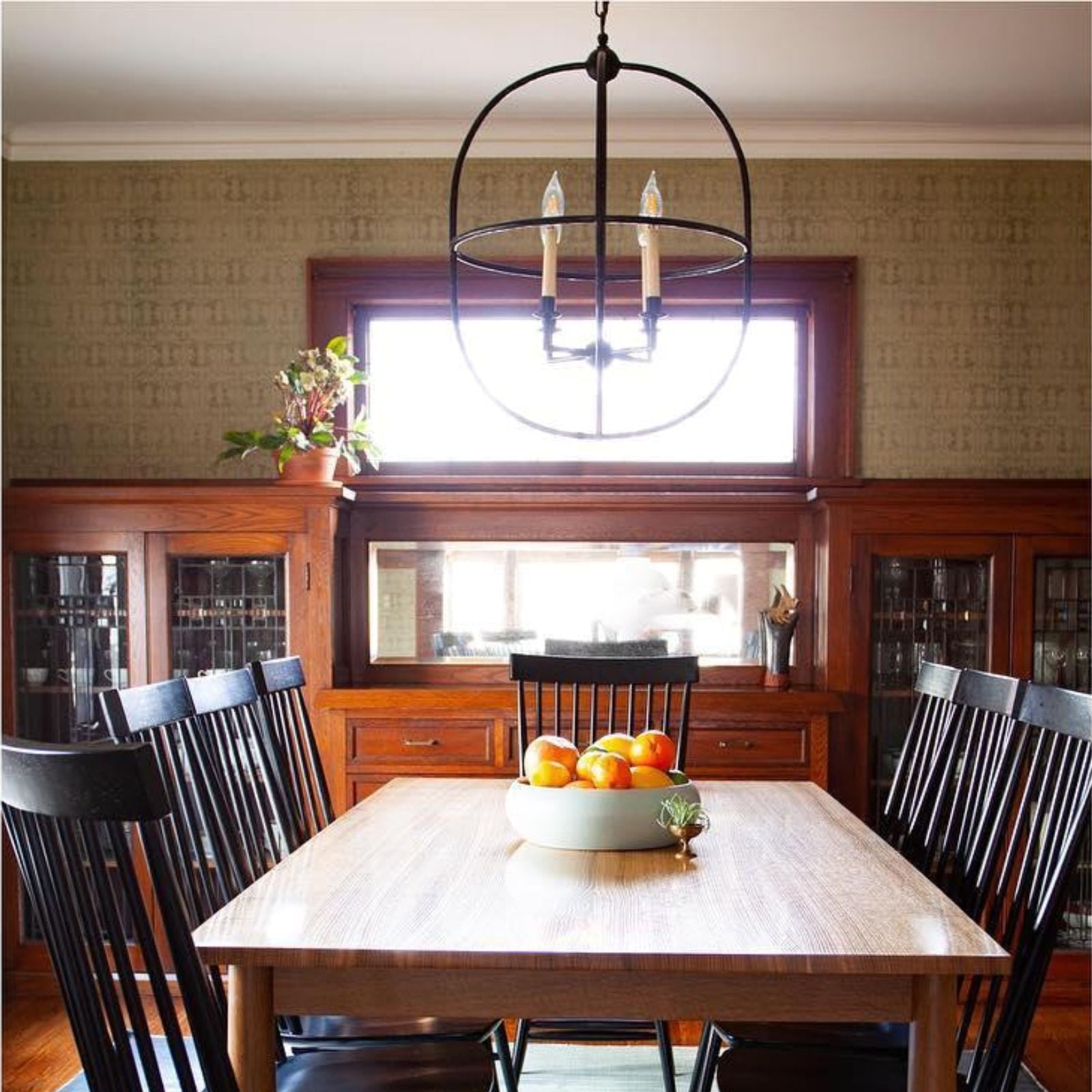 Desmond Antique Gold Oval Lantern Chandelier - Cueteks