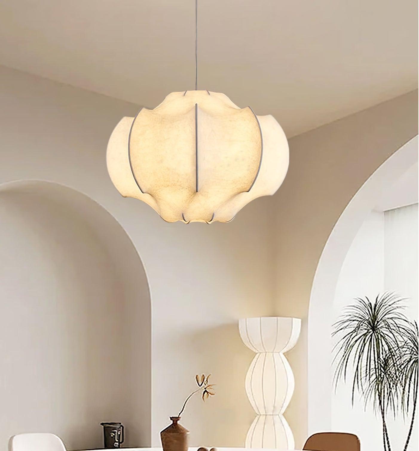 Modern Simple Creative Silk Chandelier - Cueteks