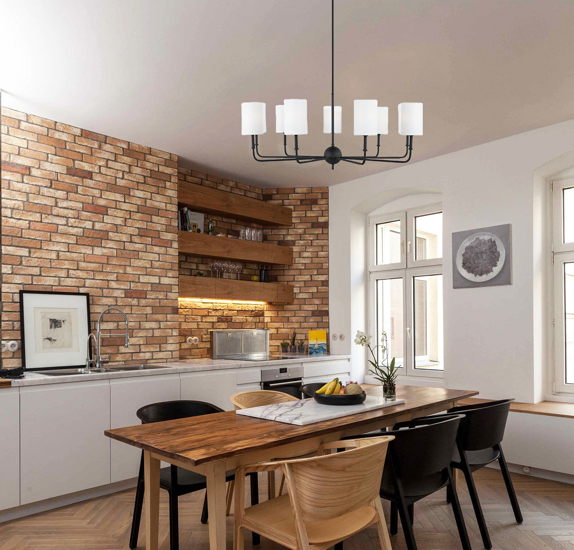 Foxdale Brass Chandelier - Cueteks
