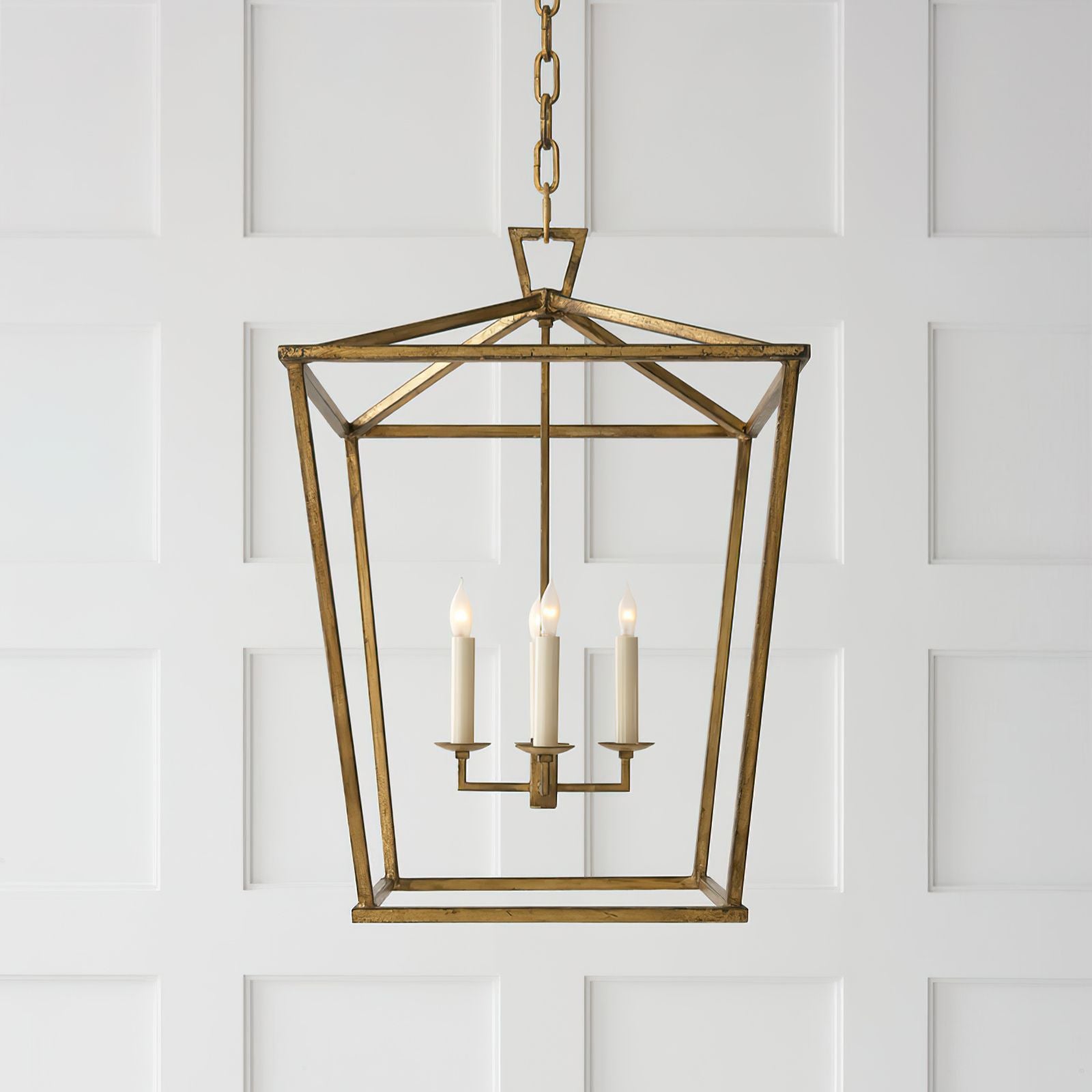 Gold Lantern Pendant Chandelier - Cueteks