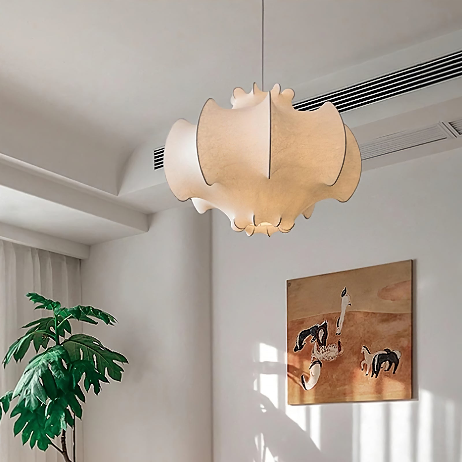 Modern Simple Creative Silk Chandelier - Cueteks