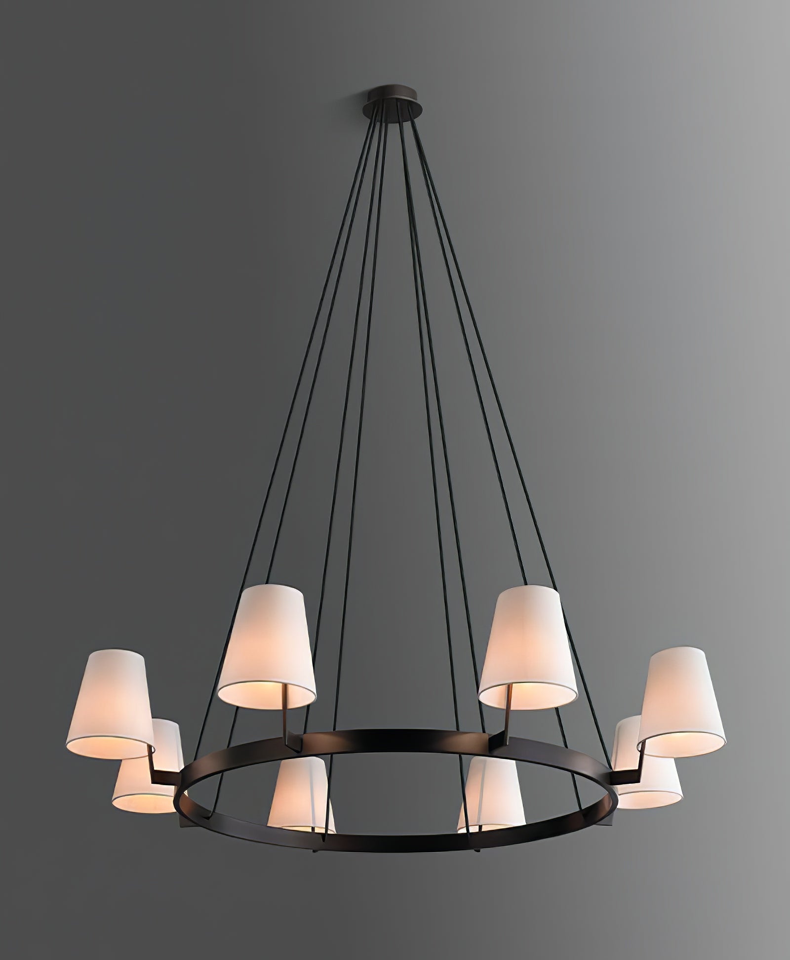 3D Corniche Circular Chandelier - Cueteks