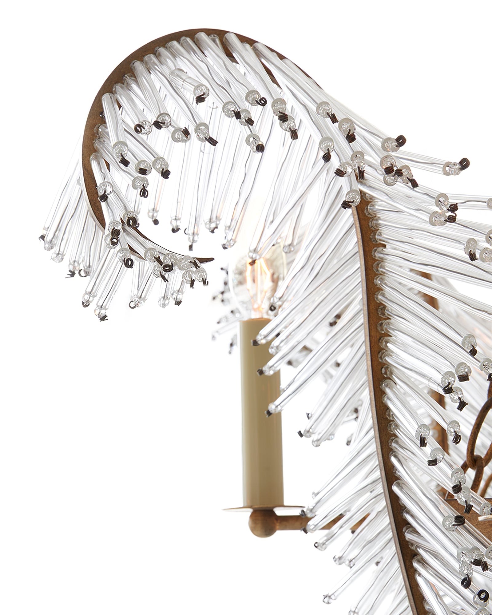 Calais Vintage Scroll Design Chandelier - Cueteks